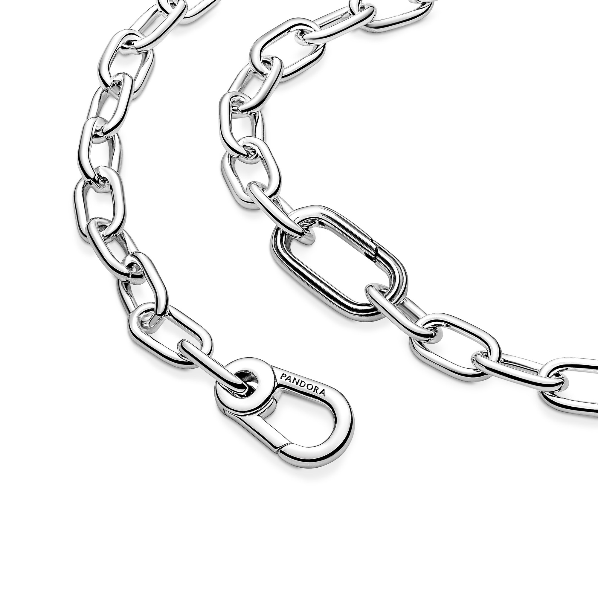 Pandora ME Kette - Gliederkette Halskette - Sterling Silber - 50 cm Ansicht 4 – Ansicht 4