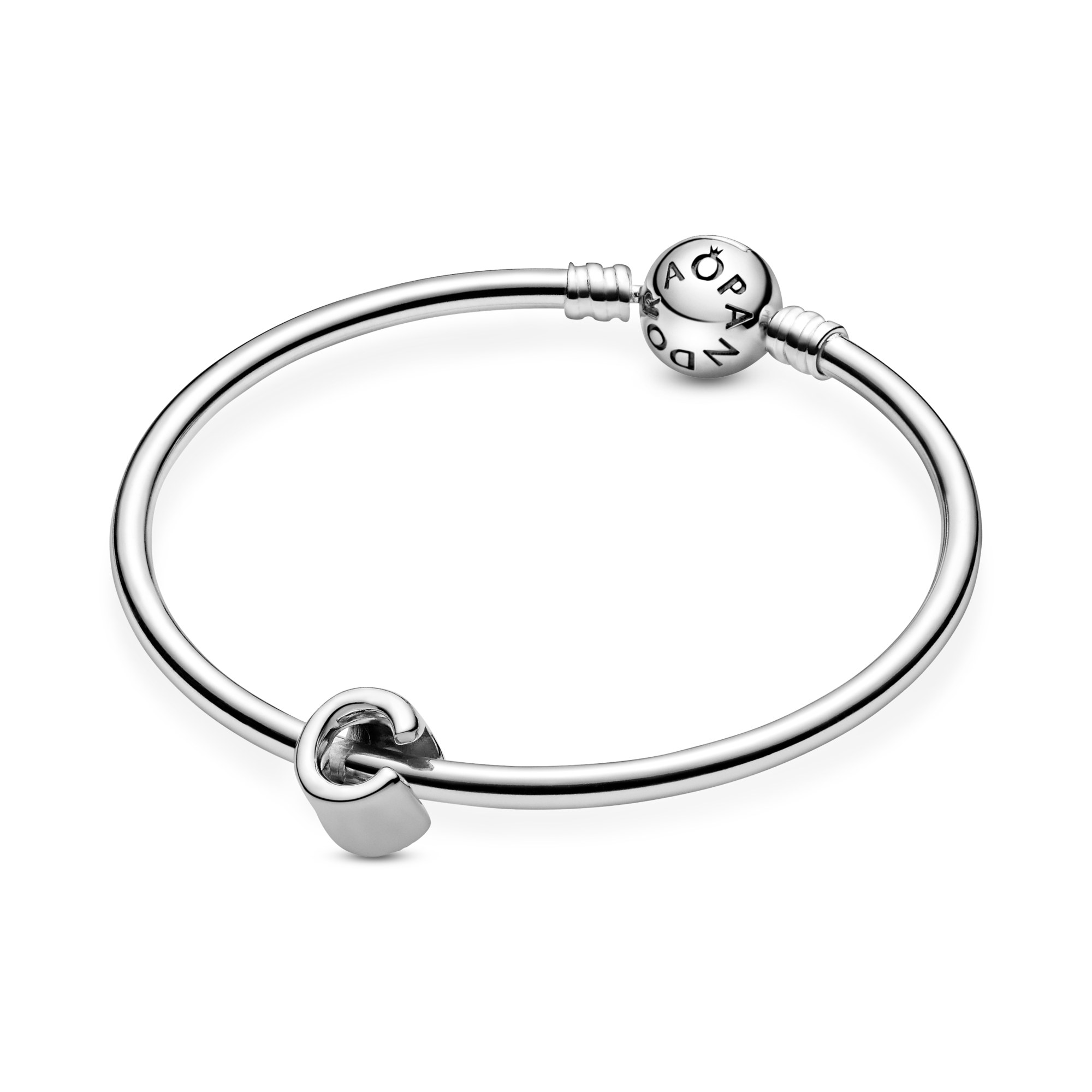 PANDORA Charm - Buchstabe C - Letter C - 925 Sterling Silber – Ansicht 5