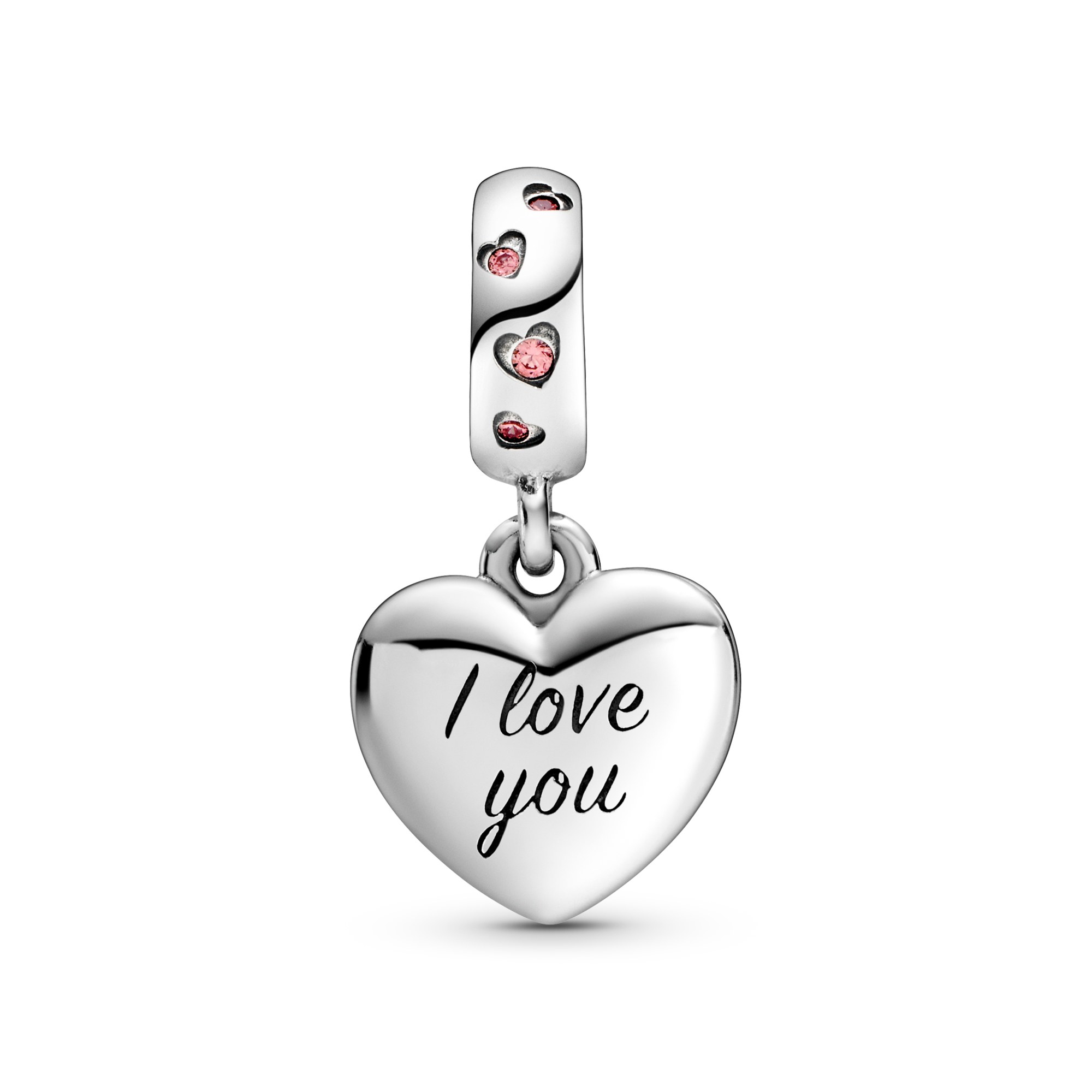 Pandora Silber Charm Anhänger - Mum - Zirkonia + Emaille – Ansicht 2