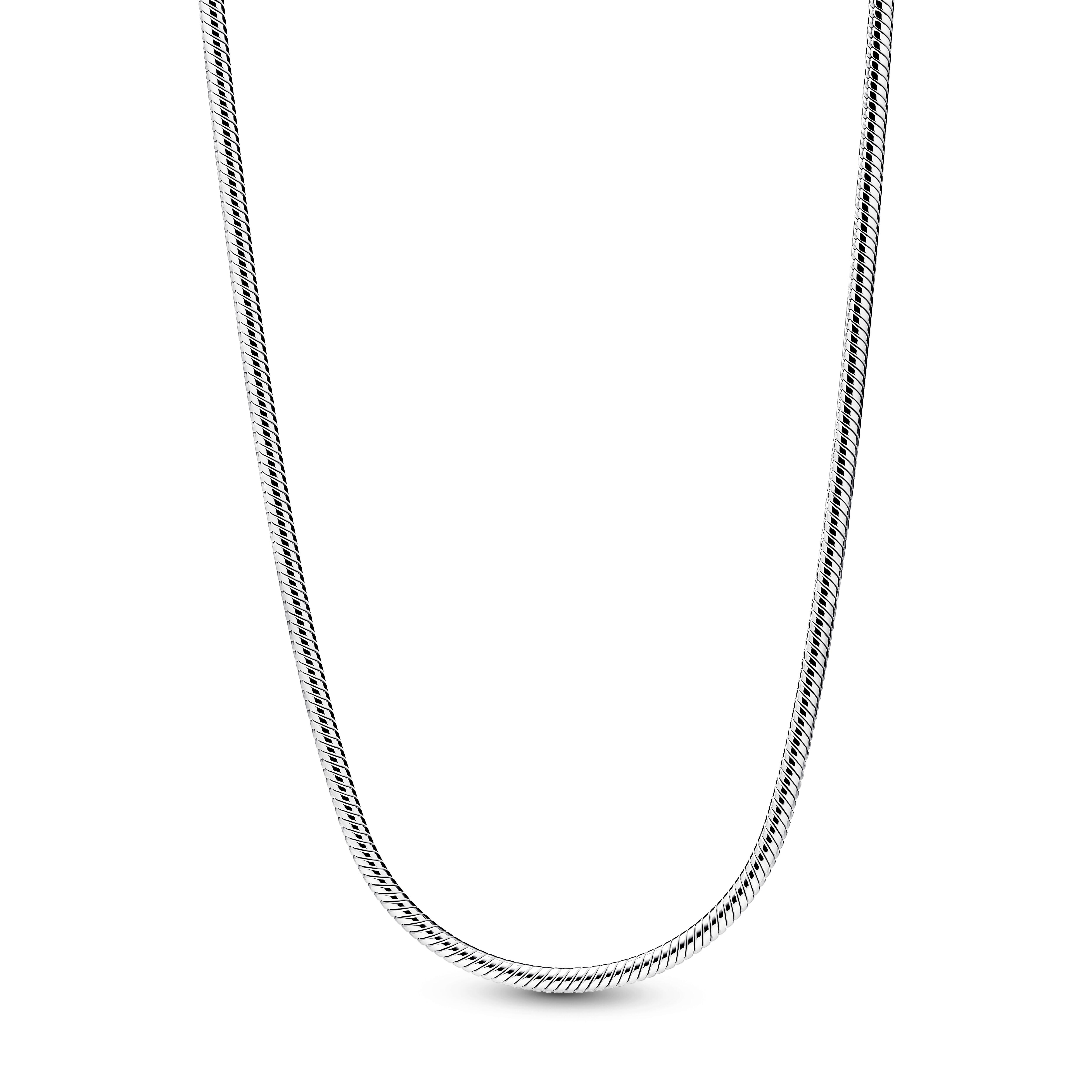 Pandora Moments - Halskette Schlangenkette - Sterling Silber - 70 cm - 395061C00-70