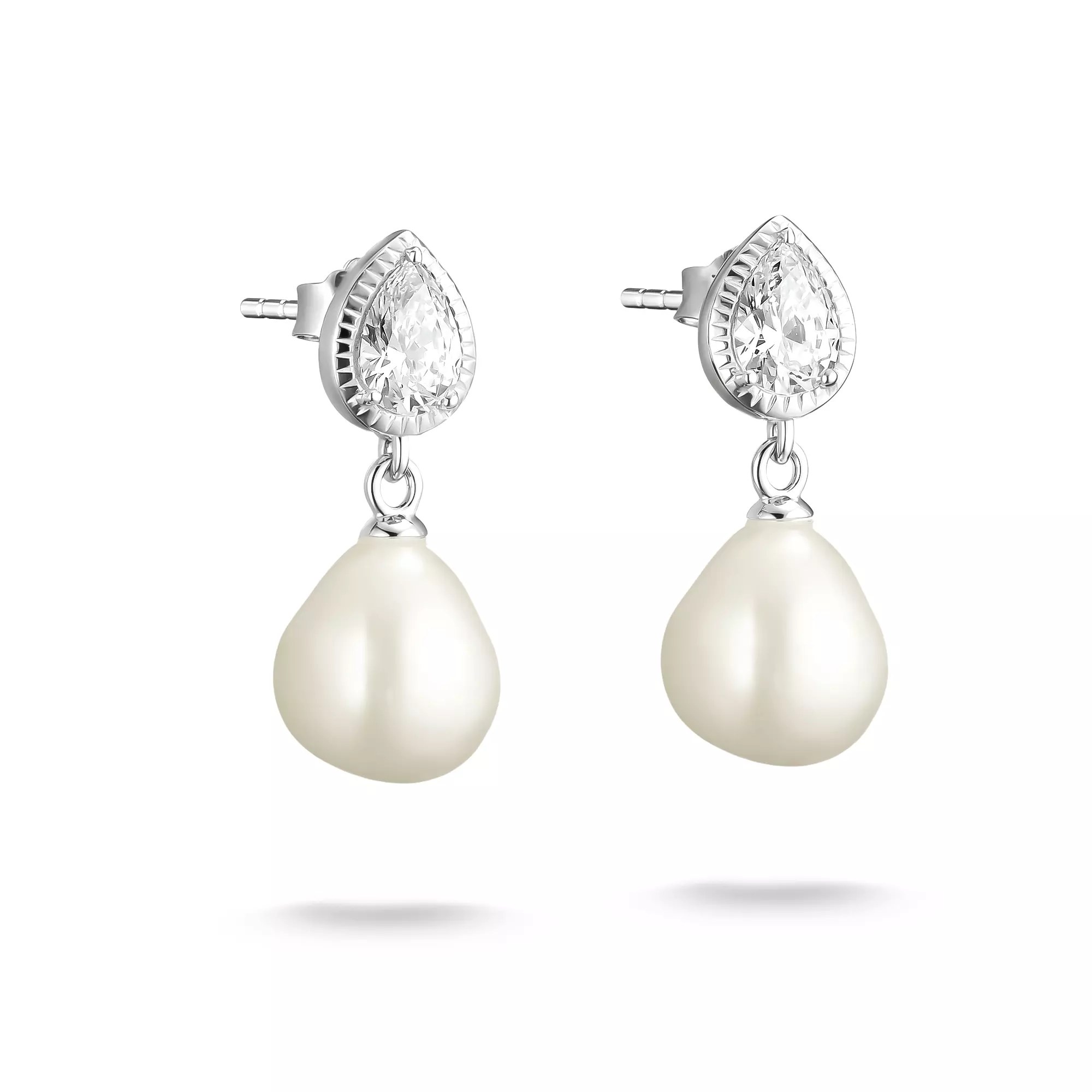 Thomas Sabo ELYNDRA - Ohrringe - Sterling Silber recy. & Süßwasserperle & Zirkonia