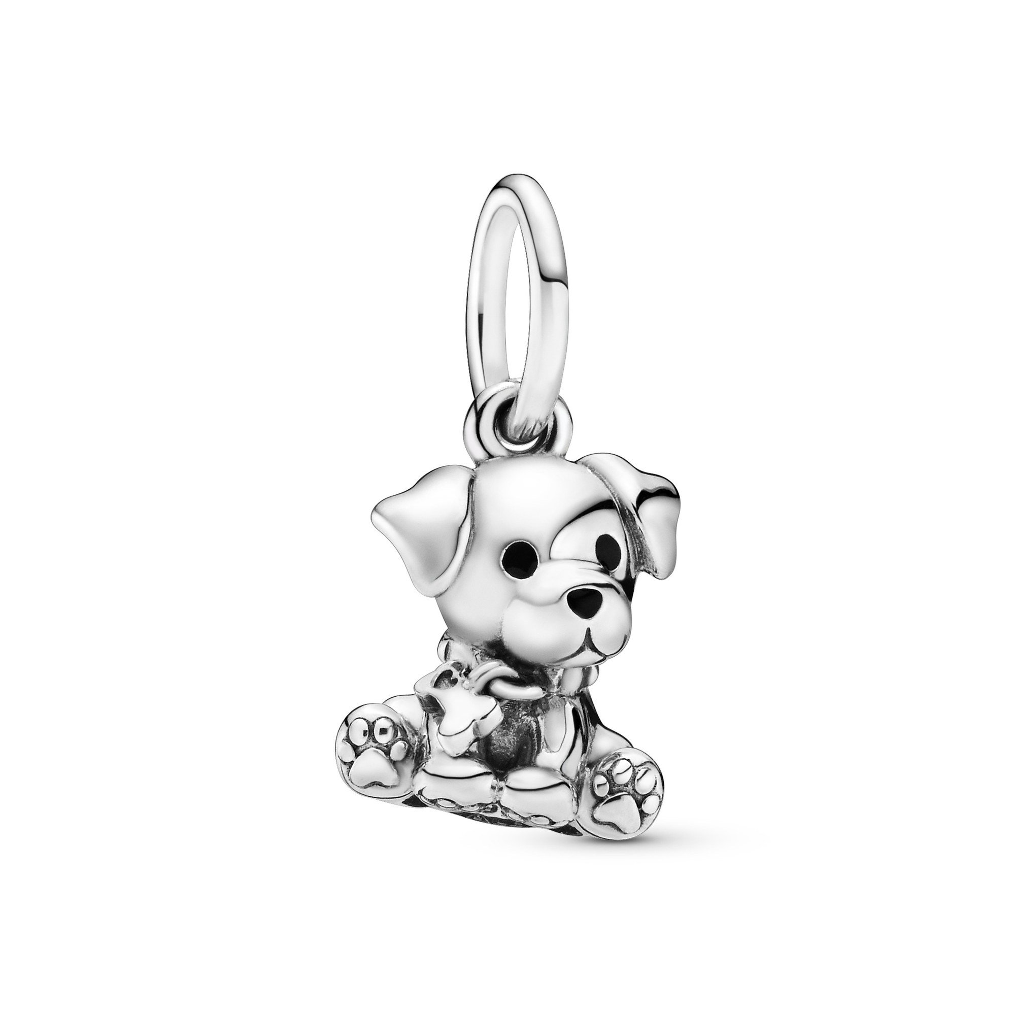 Pandora Labrador dog - Labrador Hund - Silber
