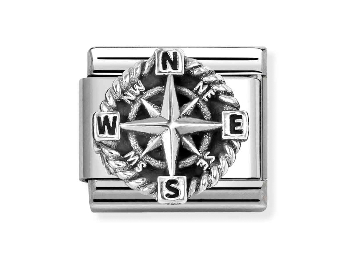 Nomination 330114 01 - CLASSIC Symbol aus Sterling Silber - Kompass