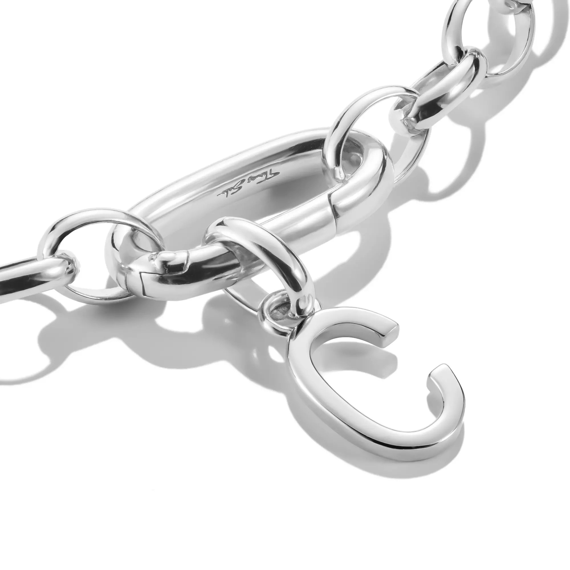 Thomas Sabo Connect - Buchstabe C - Charm mit Öse - Silber – Ansicht 3