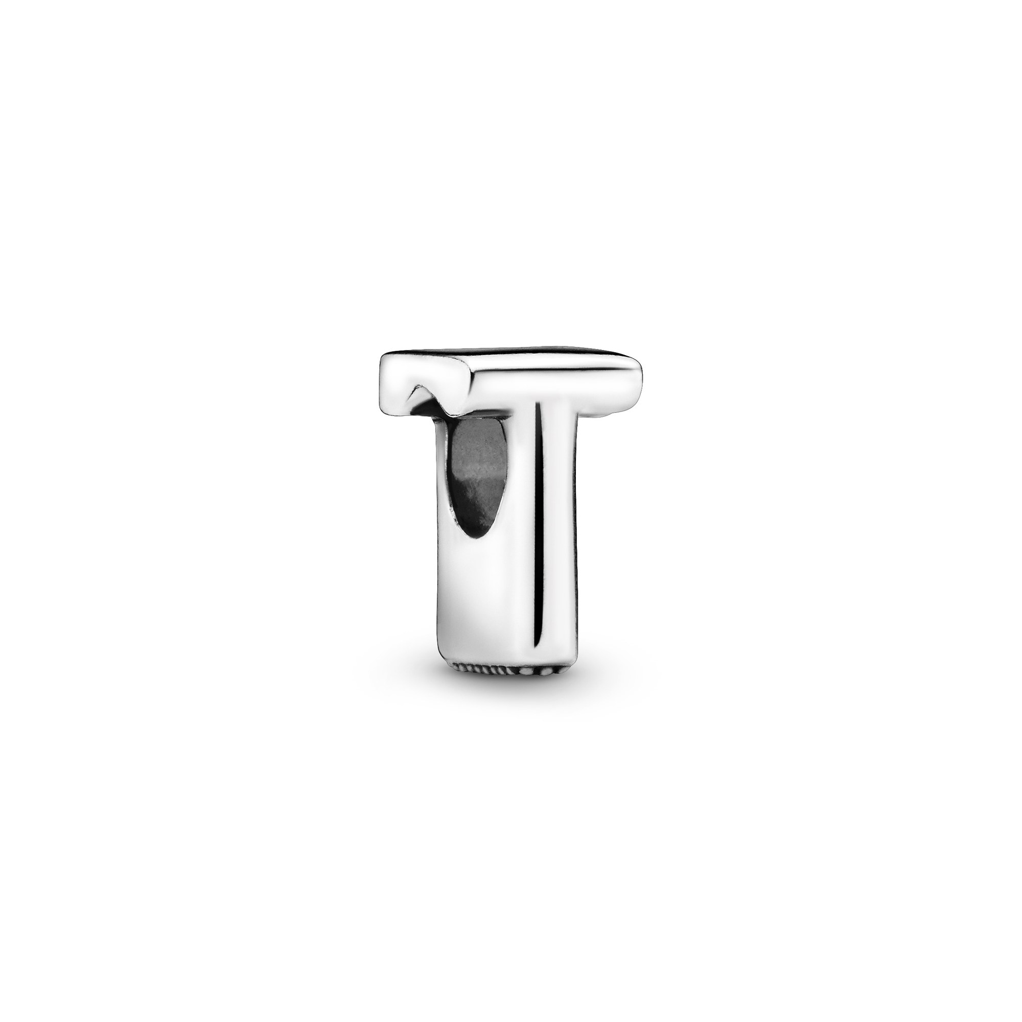 PANDORA Charm - Buchstabe T - Letter T - 925 Sterling Silber