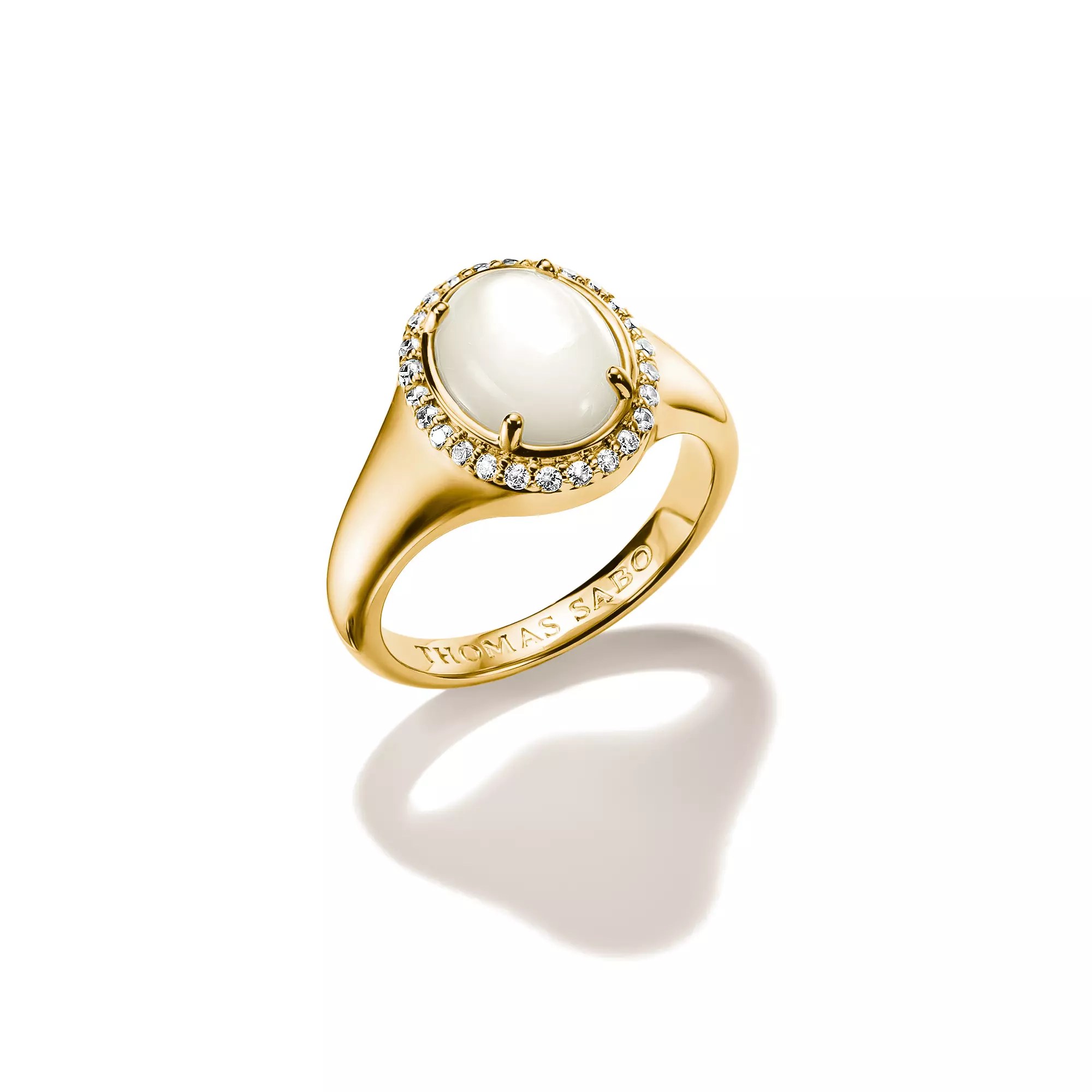 Thomas Sabo Deep Sea - Ring - 18K Gelbgold-Vergoldung