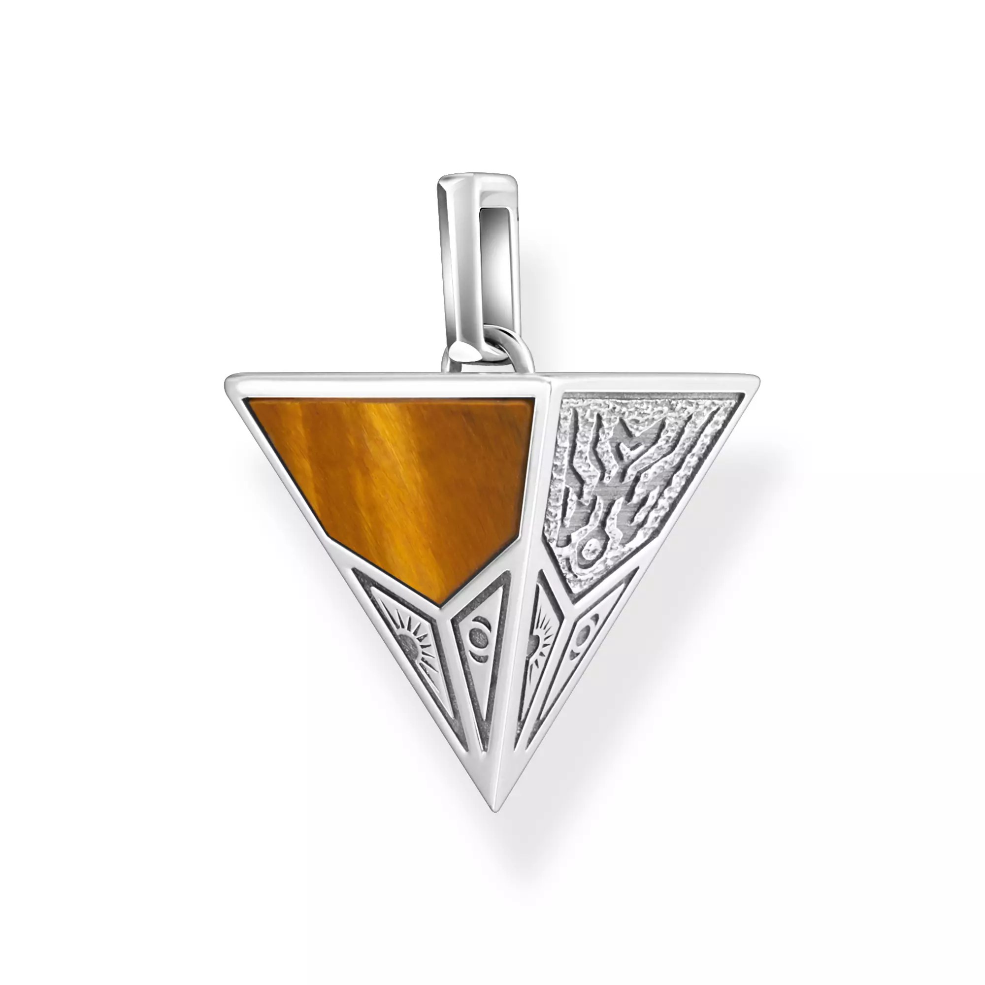 Thomas Sabo Anhänger - Silber geschw. + Achat – Ansicht 3