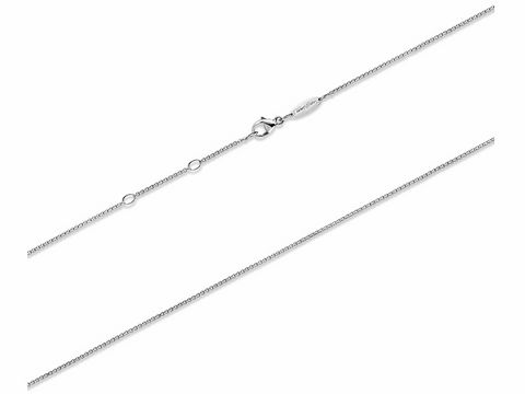 Venezia-Kette von Thomas Sabo aus geschwärztem Silber, Länge 90 cm, ohne Anhänger, elegantes und schlichtes Design, ideal für vielfältige Anlässe.