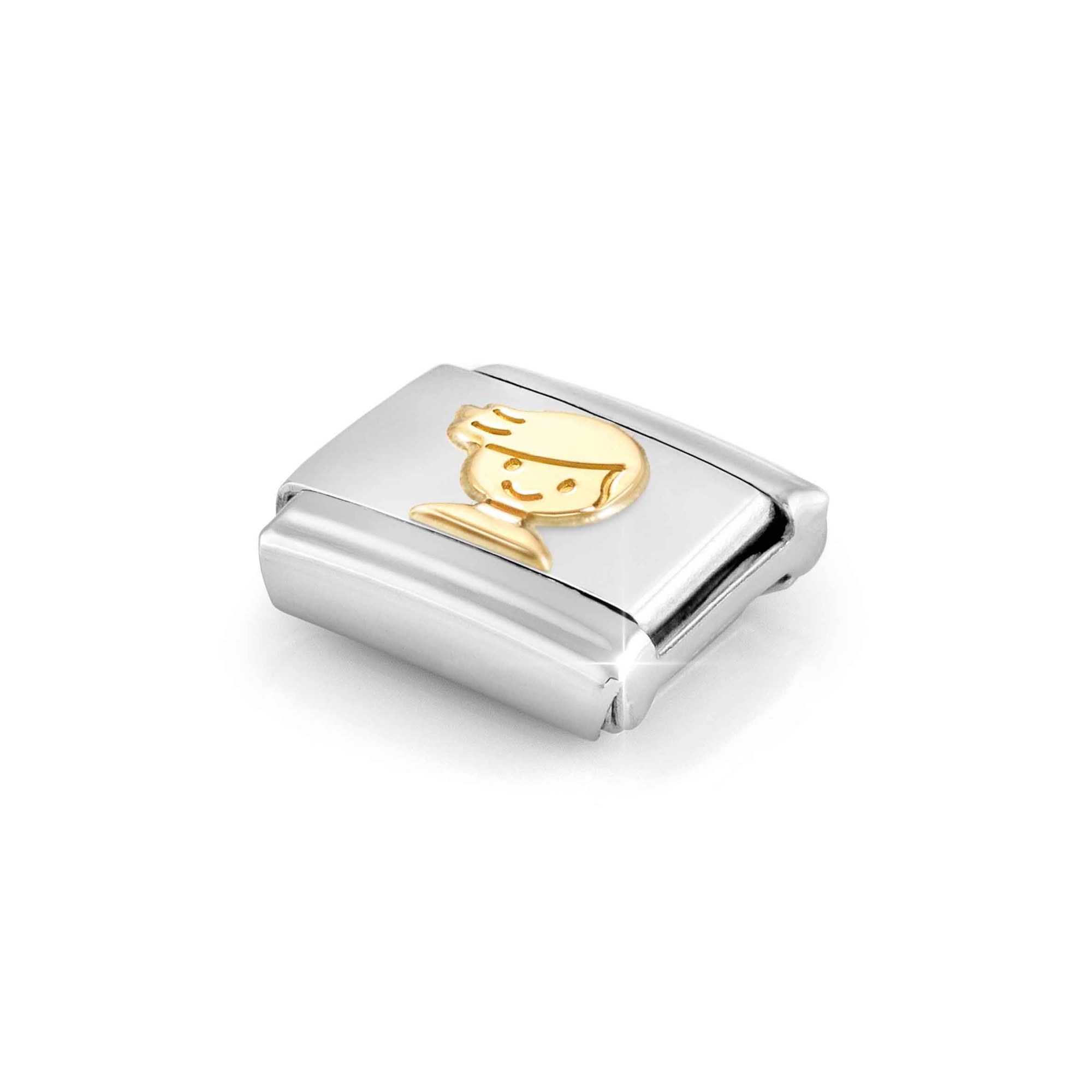 Nomination Composable Classic Charm Junge - Edelstahl, Gold 750 Gelbgold – Ansicht 4
