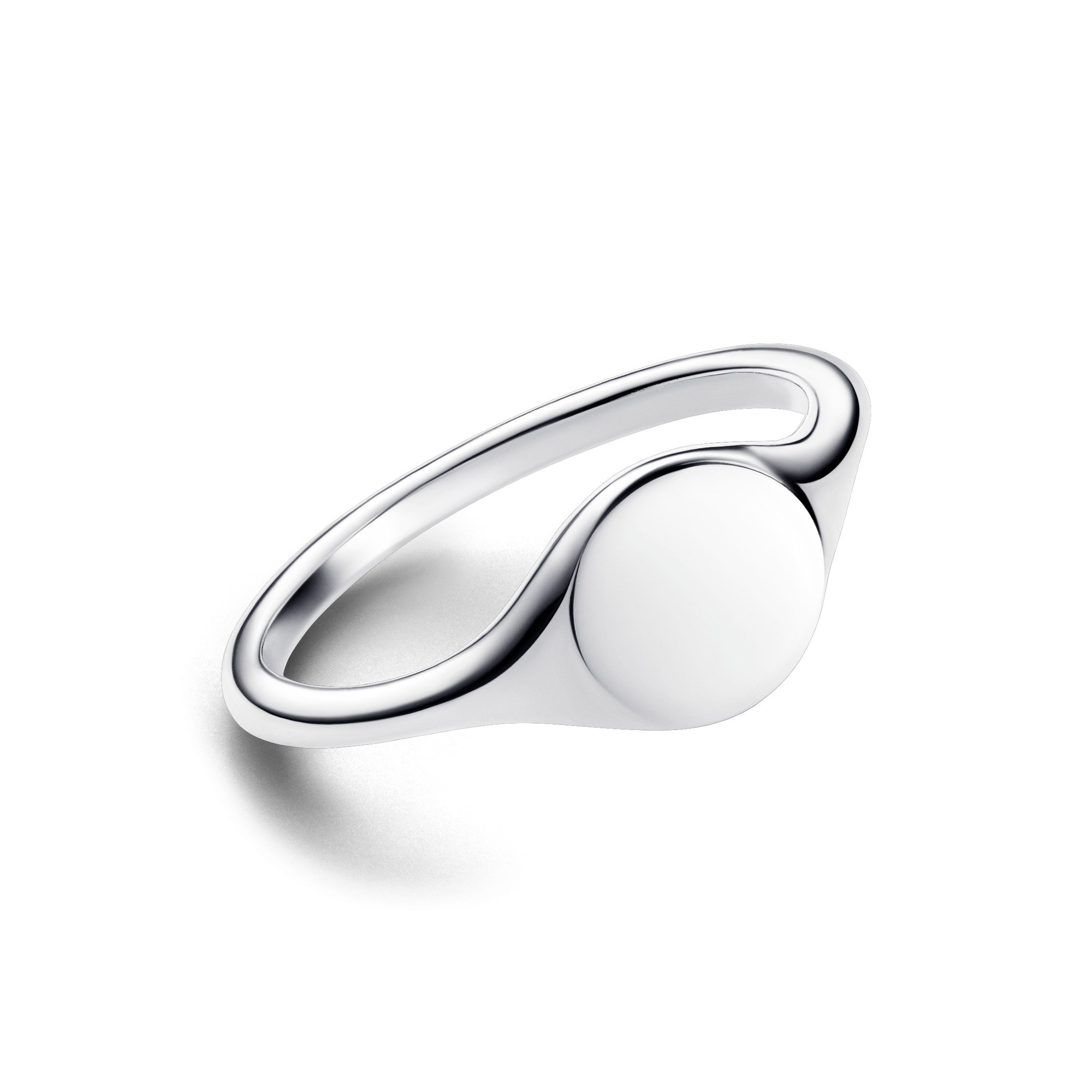 Pandora Gravierbarer Siegelring - Sterling Silber Ansicht 2 – Ansicht 2
