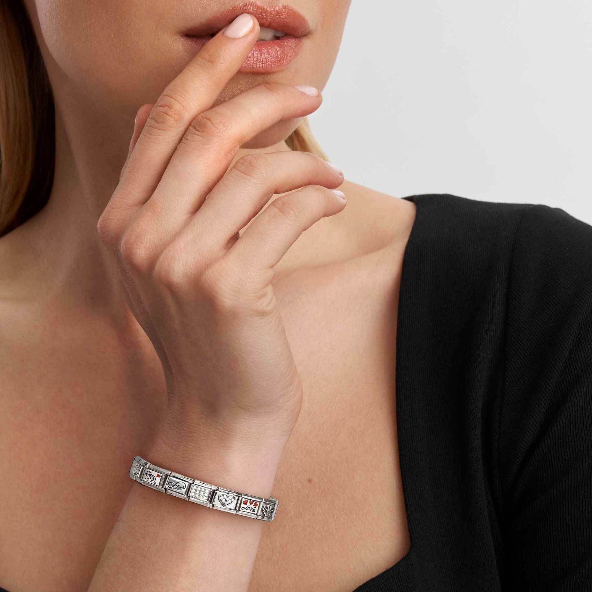 Nomination Composable Classic Charm Jerusalemkreuz - Edelstahl, Sterling Silber – Ansicht 2
