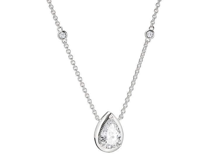 Thomas Sabo ELYNDRA KE2331-051-14-L50V - Halskette - 50 cm - Sterling Silber recy. & Zirkonia