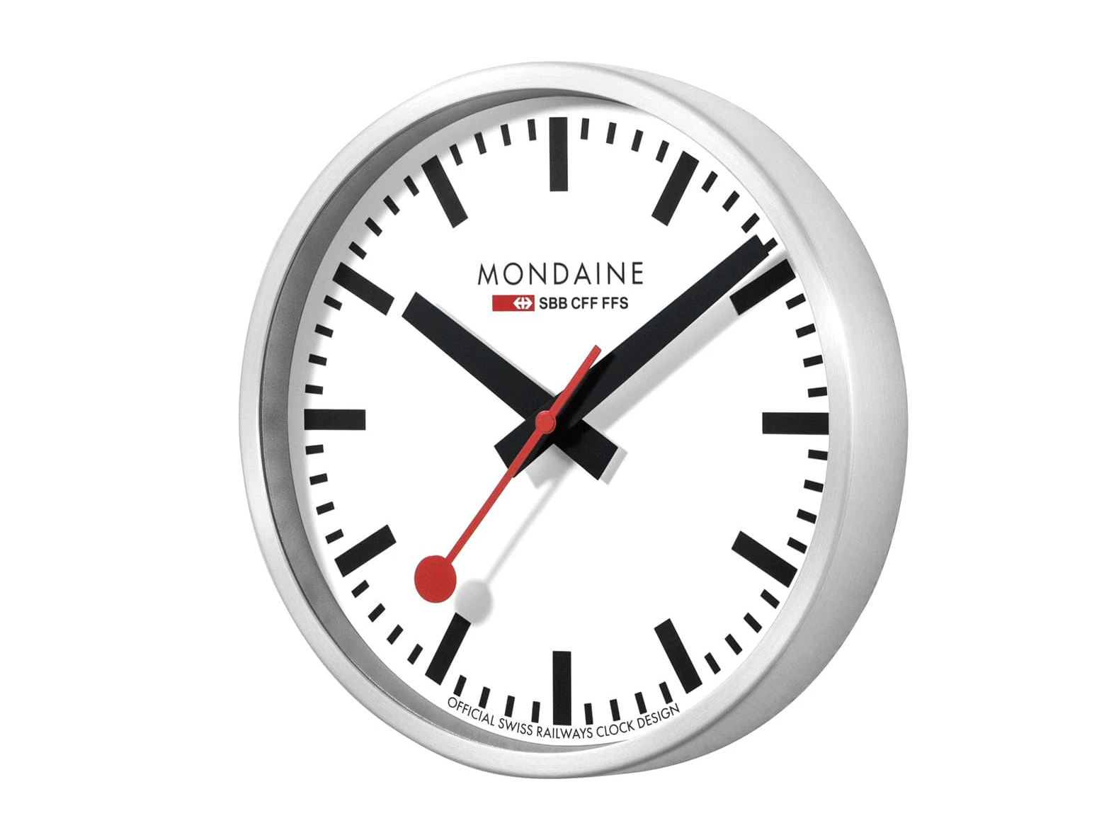Mondaine Wanduhr A995.CLOCK.16SBB 40 cm - Alluminium