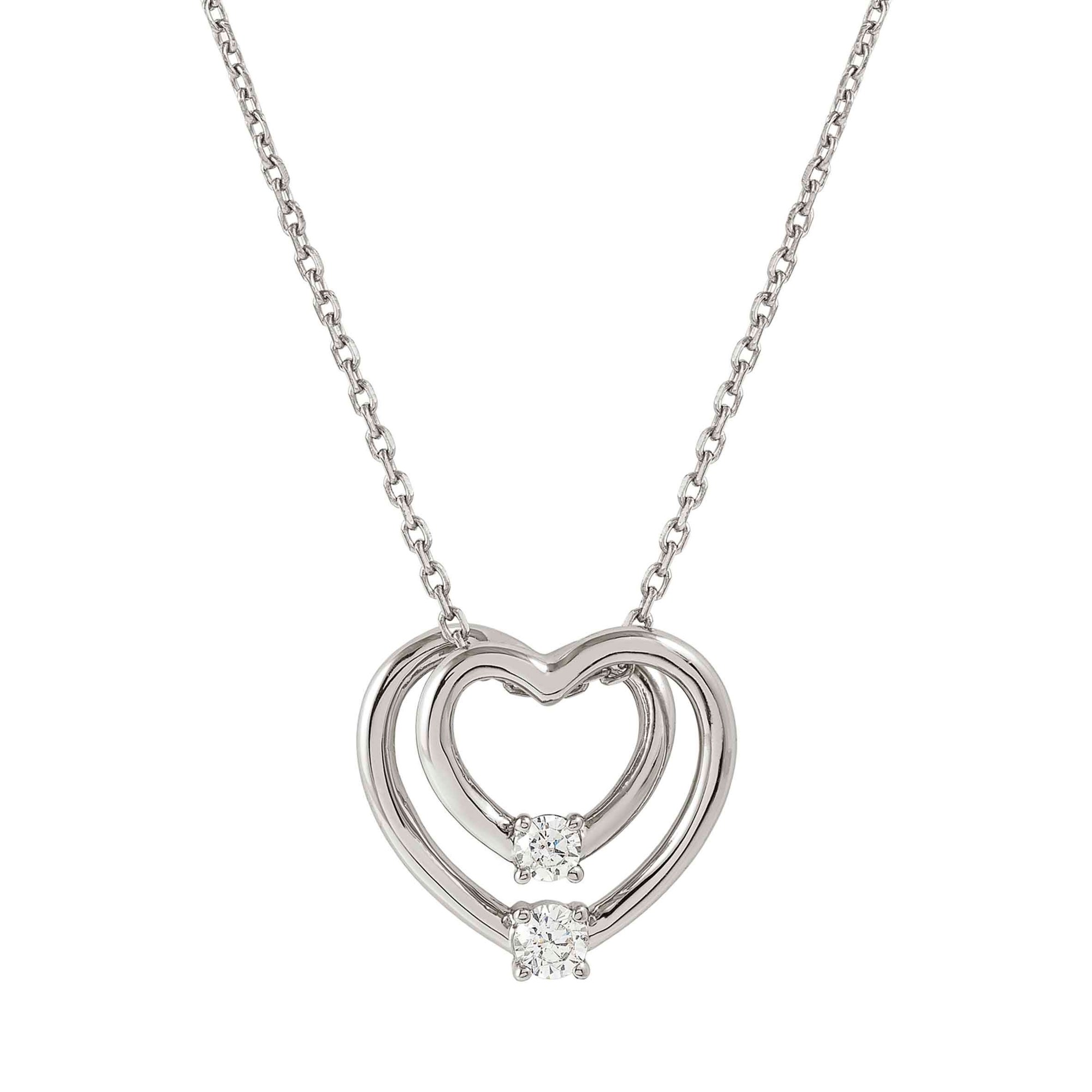 Nomination Sterling Silber 241708 04 - Herz - rhod. Collier - Cosmiclove 40-44 cm – Ansicht 2
