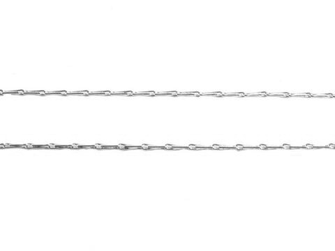 Silber Kette mit exklusivem Haferkorn-Muster, ca 41 cm lang, Hersteller Juwelier Harnisch, ideal für stilvolle Akzente, weiteres Kettenmuster erhältlich.