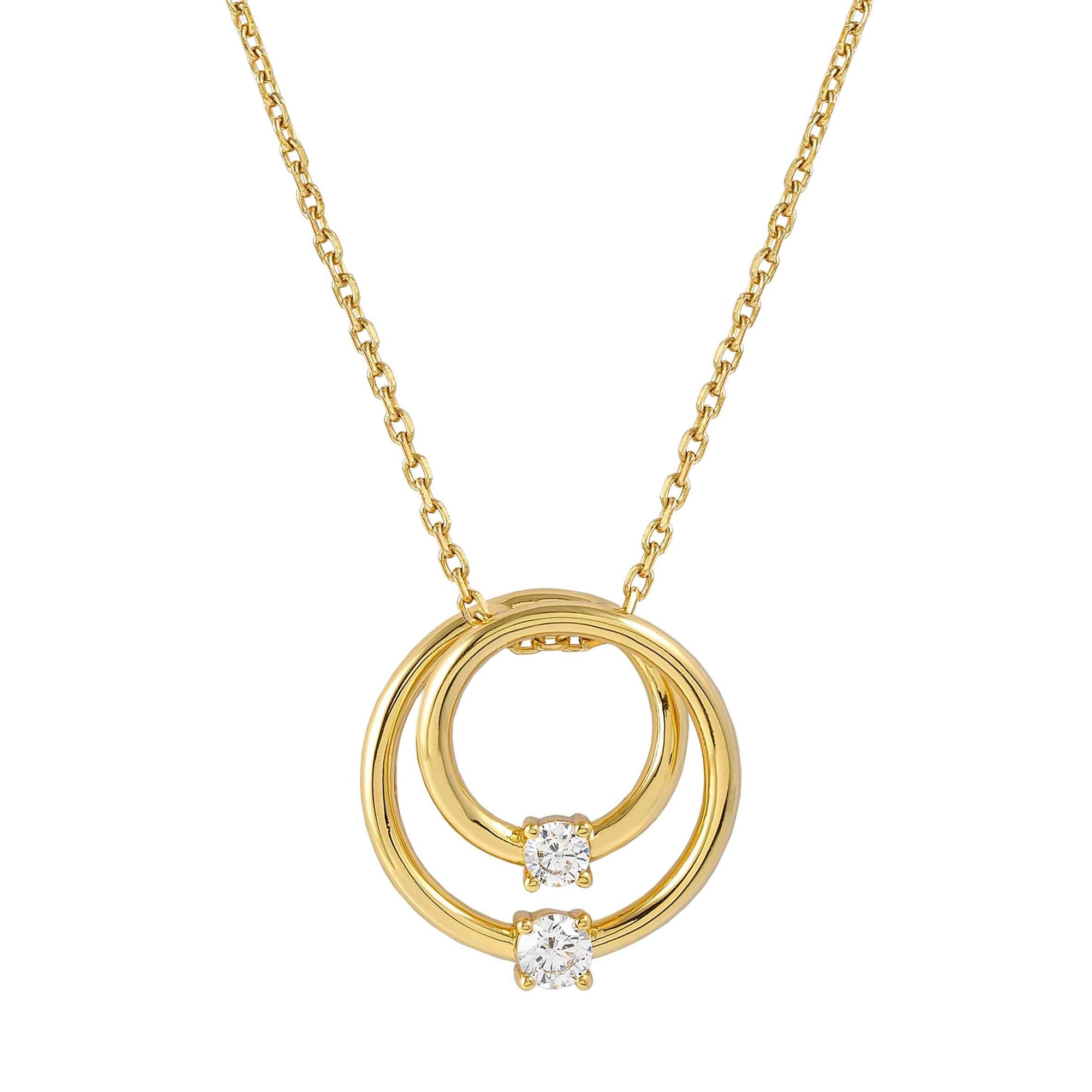 Nomination Sterling Silber - Kreis - vergoldet Collier - Cosmiclove 40-44 cm – Ansicht 2