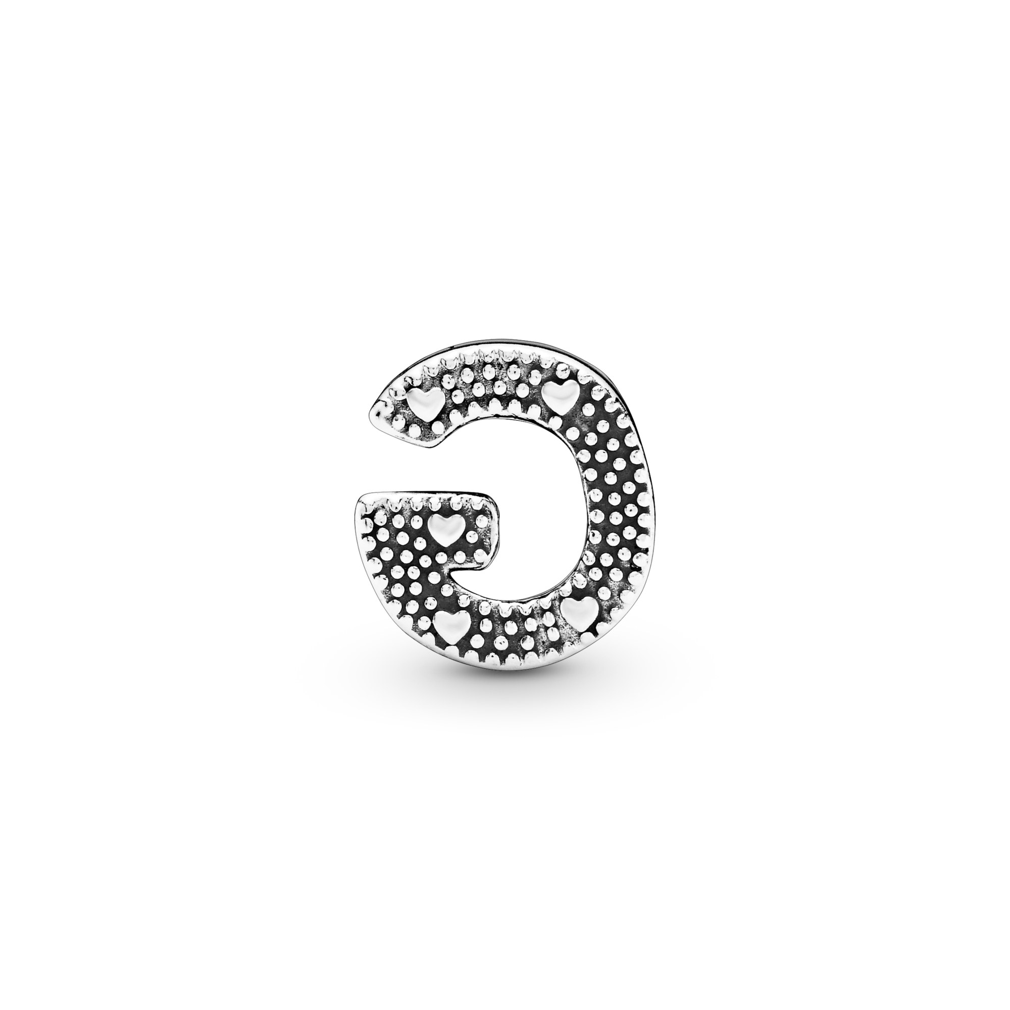 PANDORA Charm - Buchstabe G - Letter G - 925 Sterling Silber – Ansicht 3
