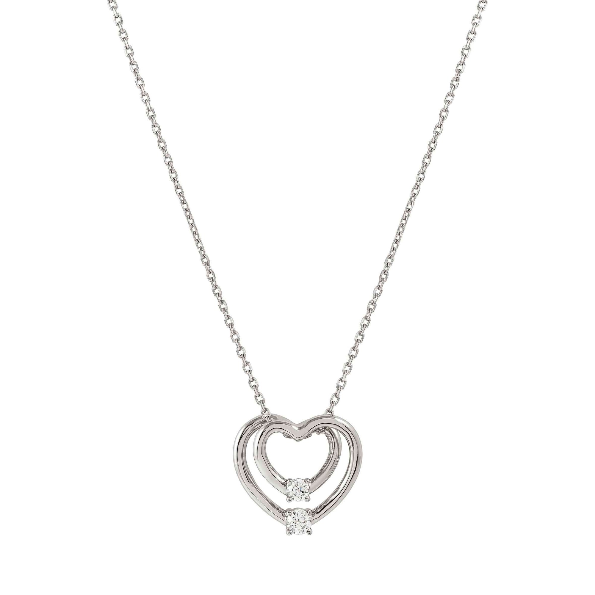 Nomination Sterling Silber 241708 04 - Herz - rhod. Collier - Cosmiclove 40-44 cm – Ansicht 5