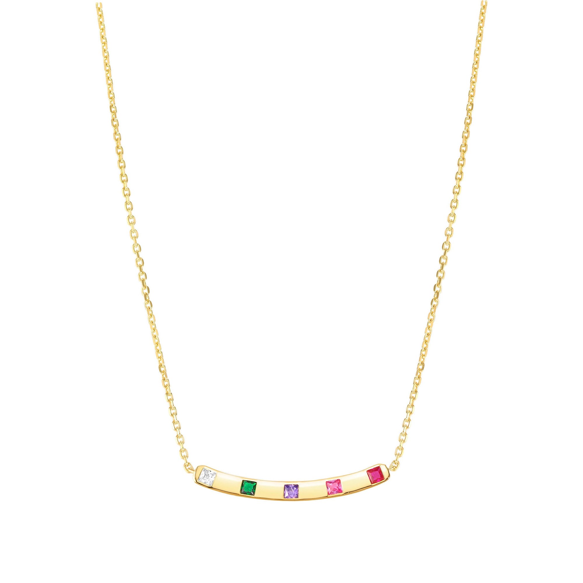 Nomination Carismatica Collier - Gelbgold vergoldet - Zirkonia Bunt - 38 - 44 cm – Ansicht 3