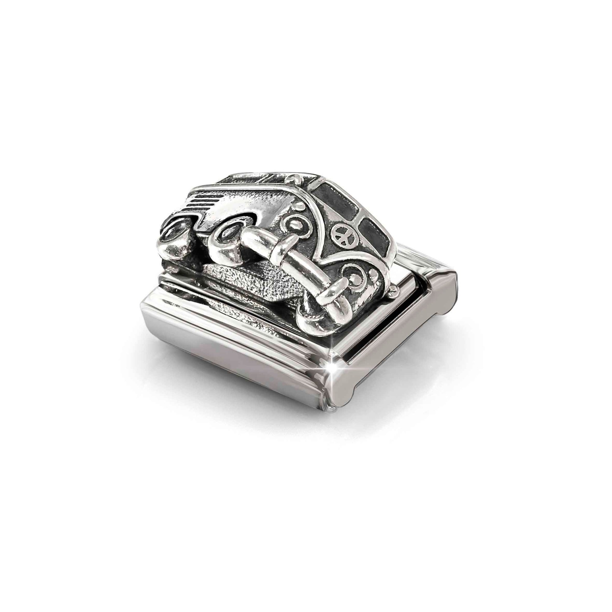 Nomination Composable Classic Charm Van - Edelstahl, Sterling Silber – Ansicht 5