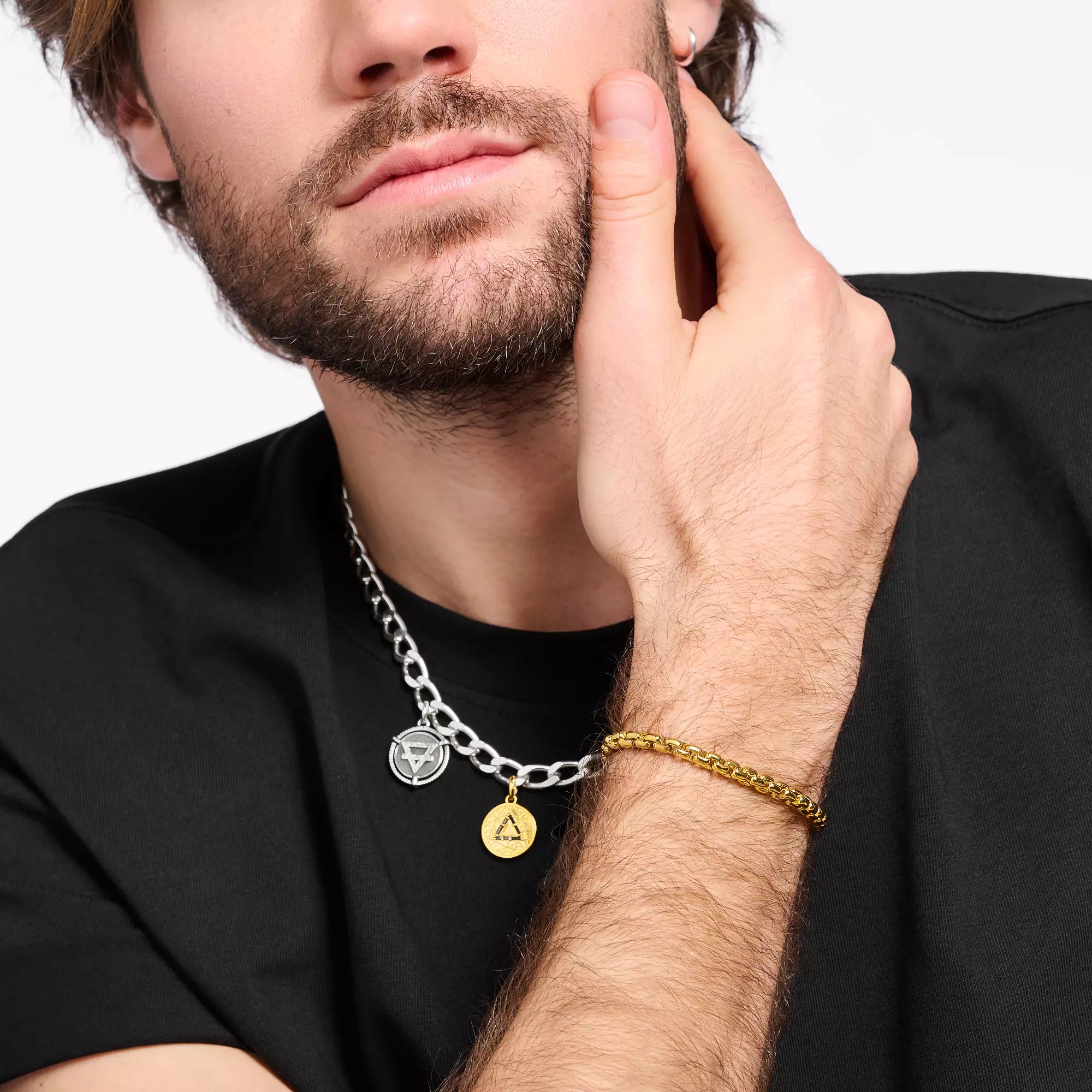 Thomas Sabo Armband - Silber vergoldet Gelbgold - 18 cm – Ansicht 2