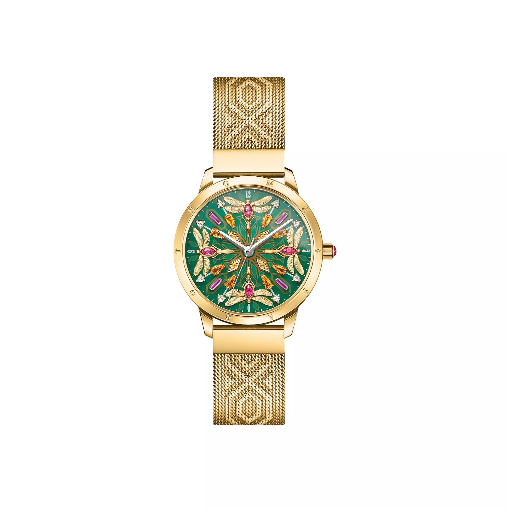 Thomas Sabo Damenuhr - Libellendesign - Grün