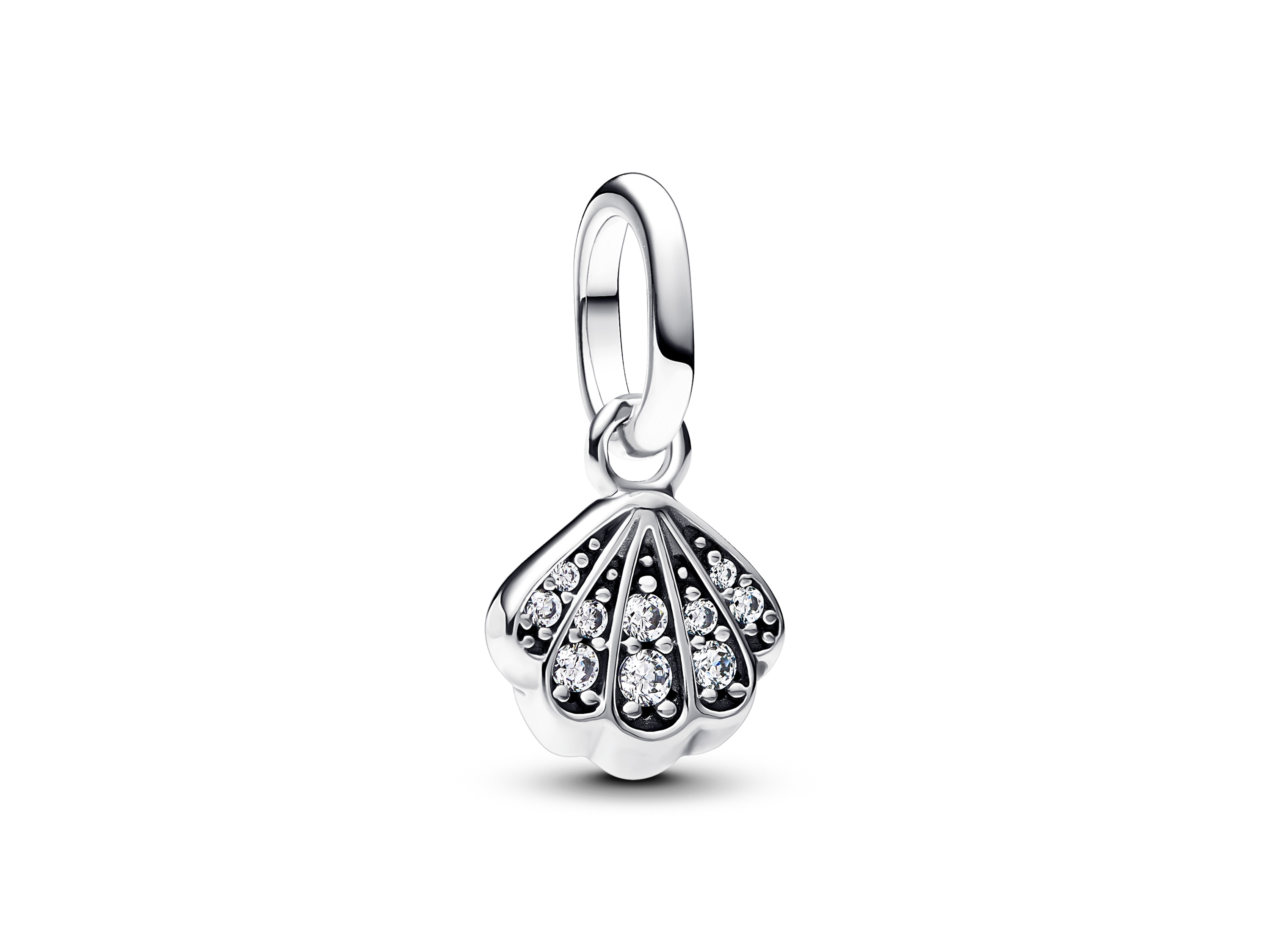 Pandora ME 793855C01 - Funkelnder Muschel-Mini-Anhänger - Sterling Silber