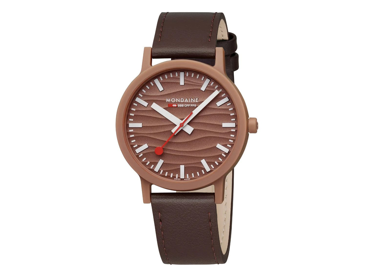 Mondaine Uhr - MS1.41170.LTV - Limited Edition essence Mocha - 41 mm