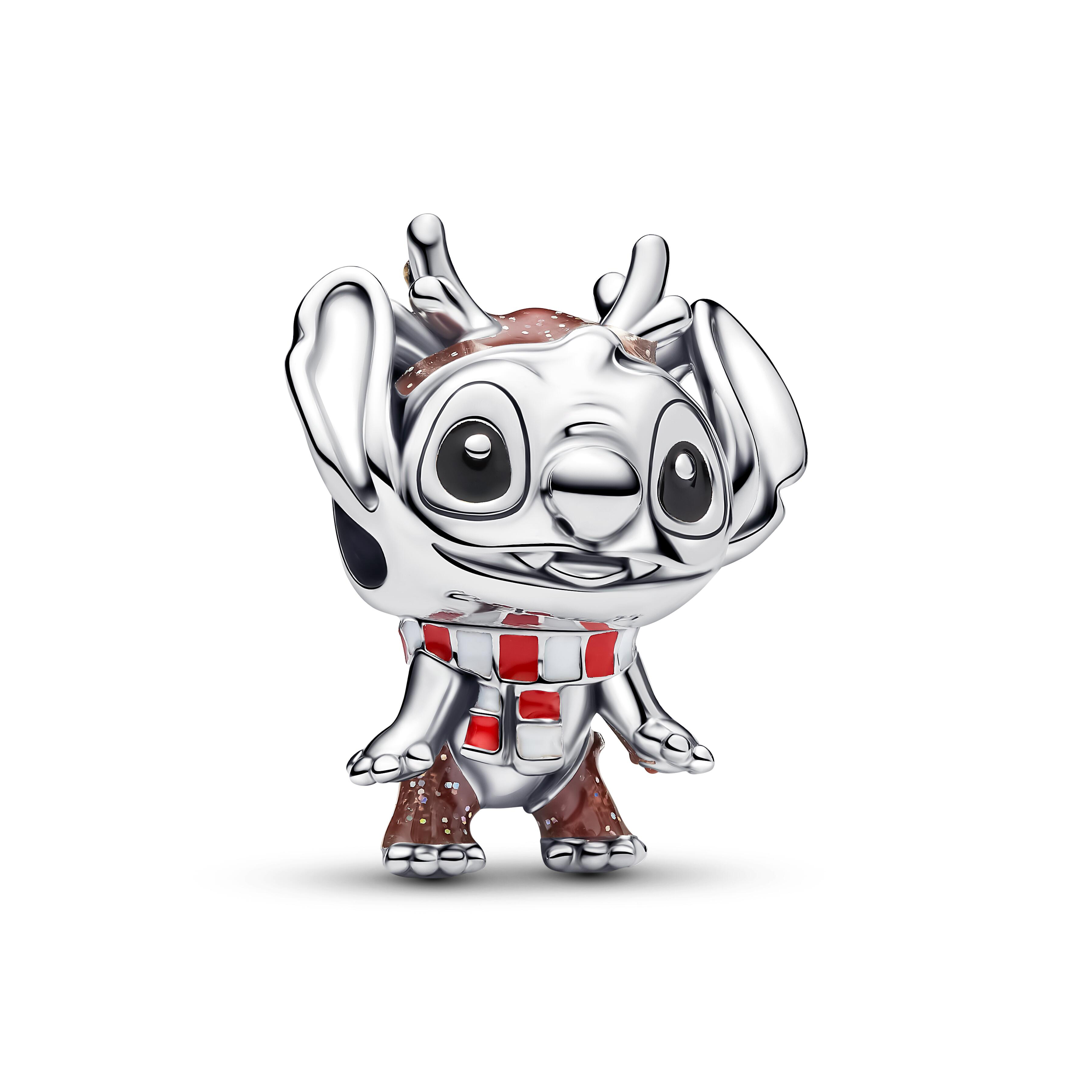 Pandora Disney - Charm Stitch Rentier - Sterling Silber - Emaille braun - 795024C01