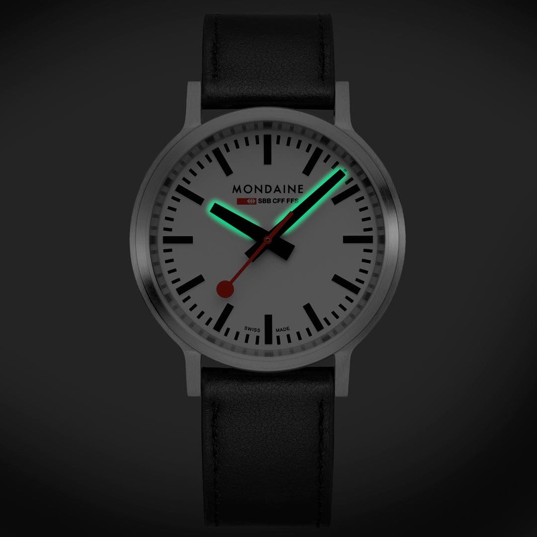 Mondaine Uhr stop2go - 41 mm – Ansicht 2