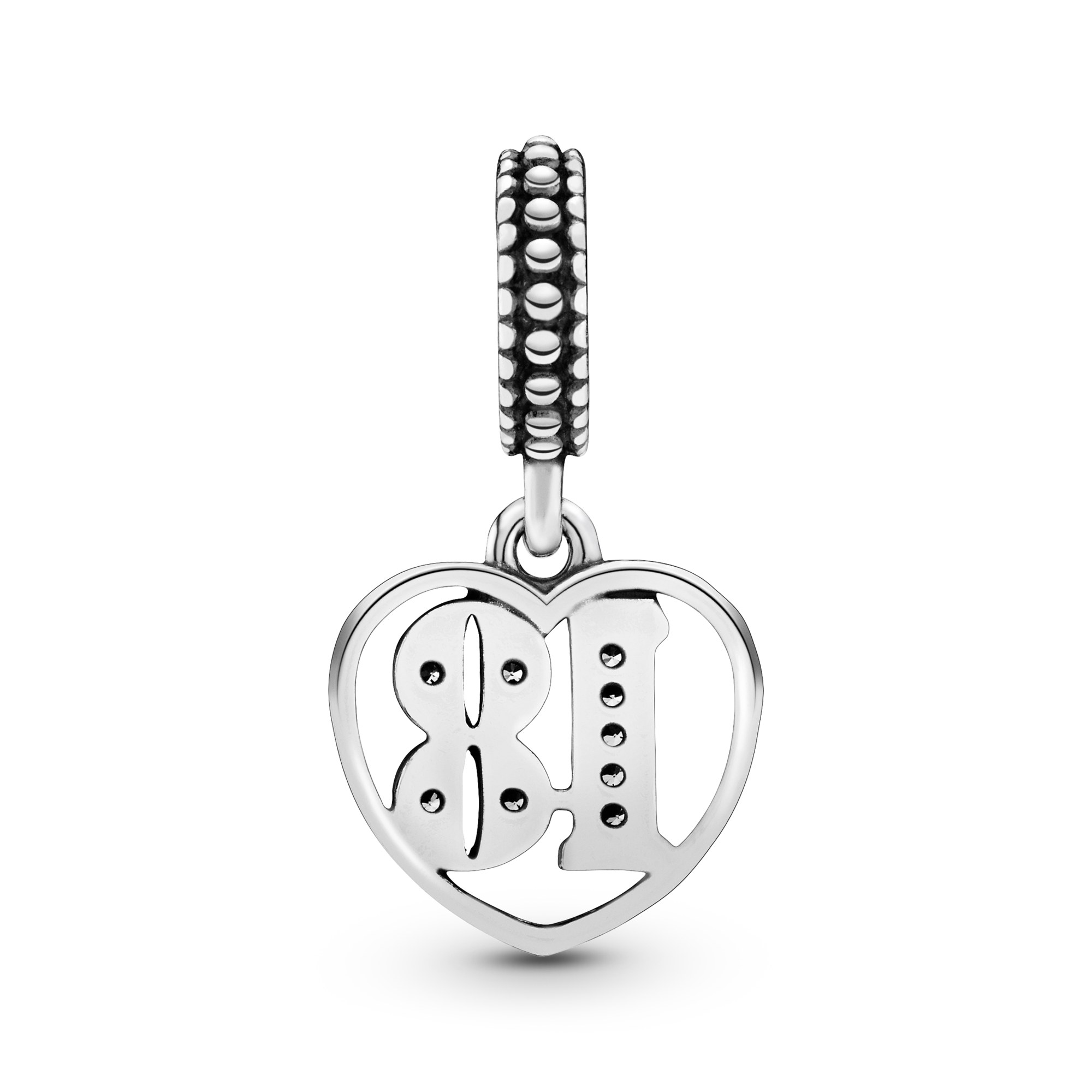 PANDORA 18 Jahre der Liebe - Charm-Anhänger – Ansicht 2