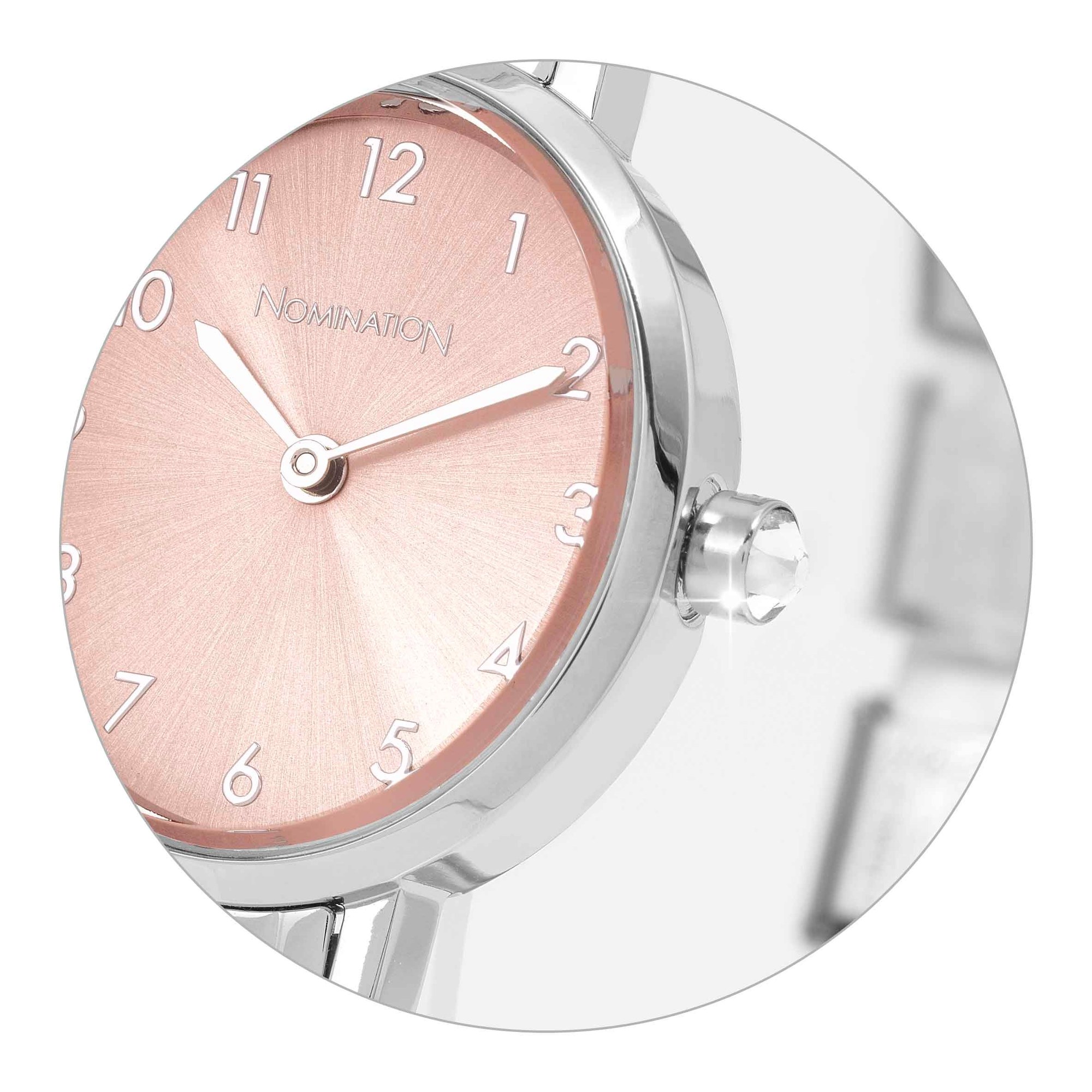 Nomination Time - Armbanduhren - Edelstahl - Rosa – Ansicht 4