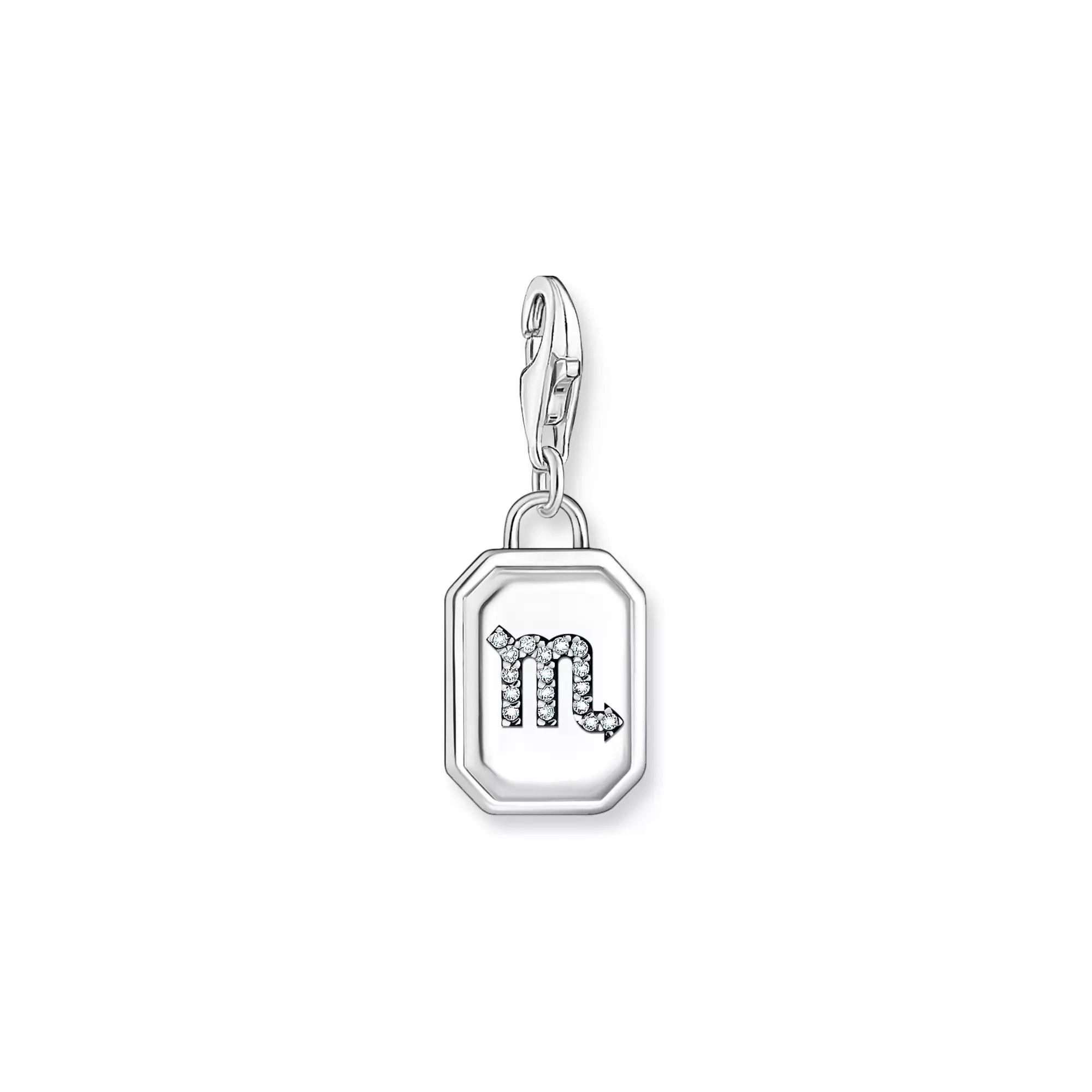 Thomas Sabo Charm-Anhänger - Sternzeichen Skorpion - Silber gesch. & Zirkonia