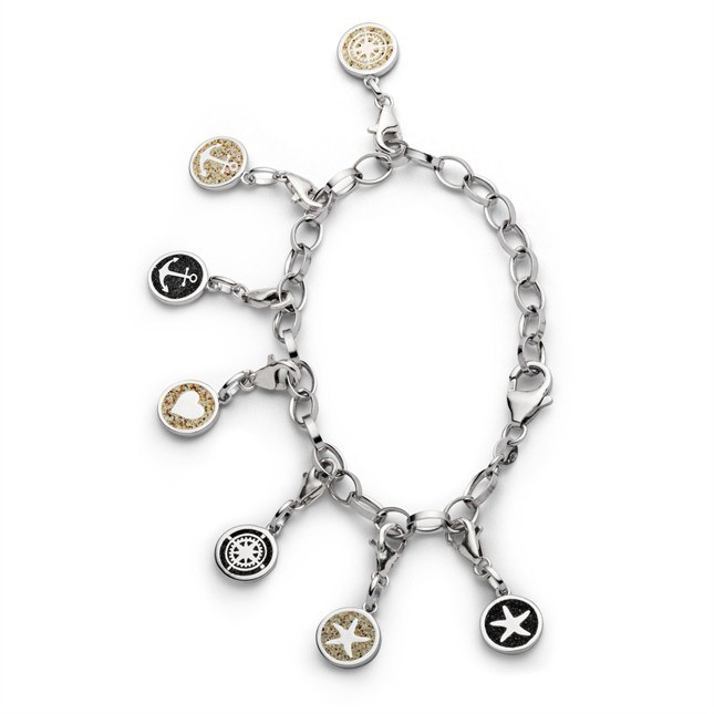 DUR Charm Hoffnung 2.0 Lavasand - Sterling Silber - Lavasand – Ansicht 2