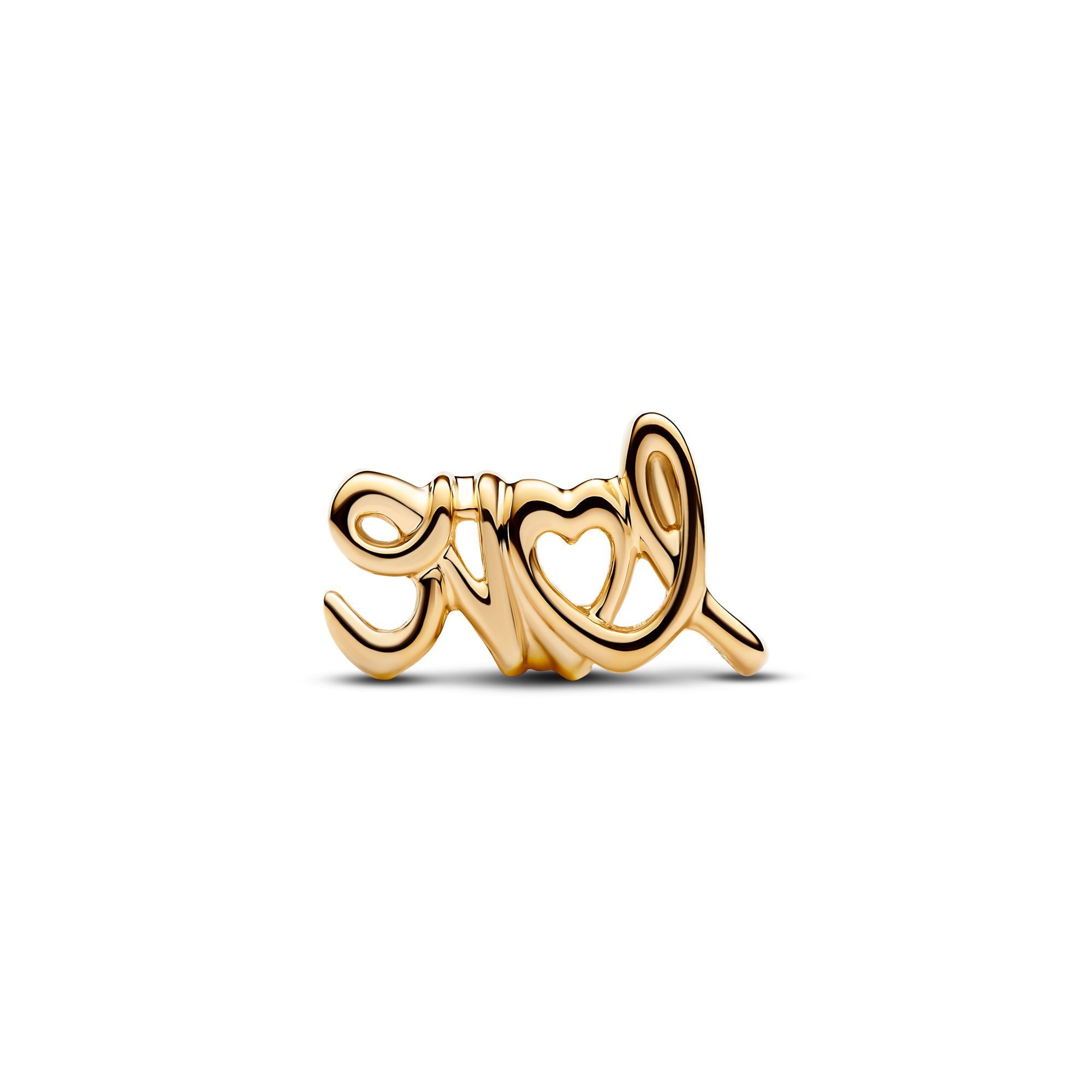 Pandora love - Gelbgold Verg. Charme – Ansicht 2