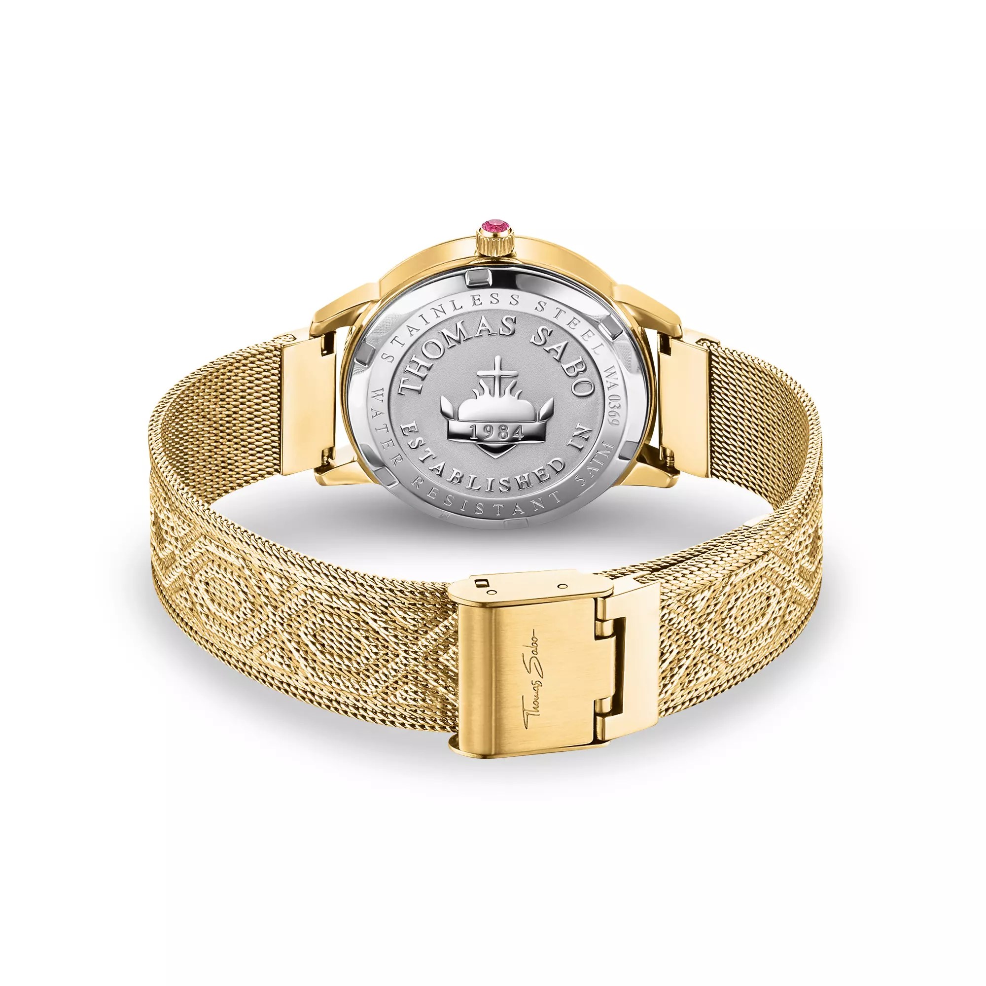 Thomas Sabo Damenuhr - Libellendesign - Grün – Ansicht 2
