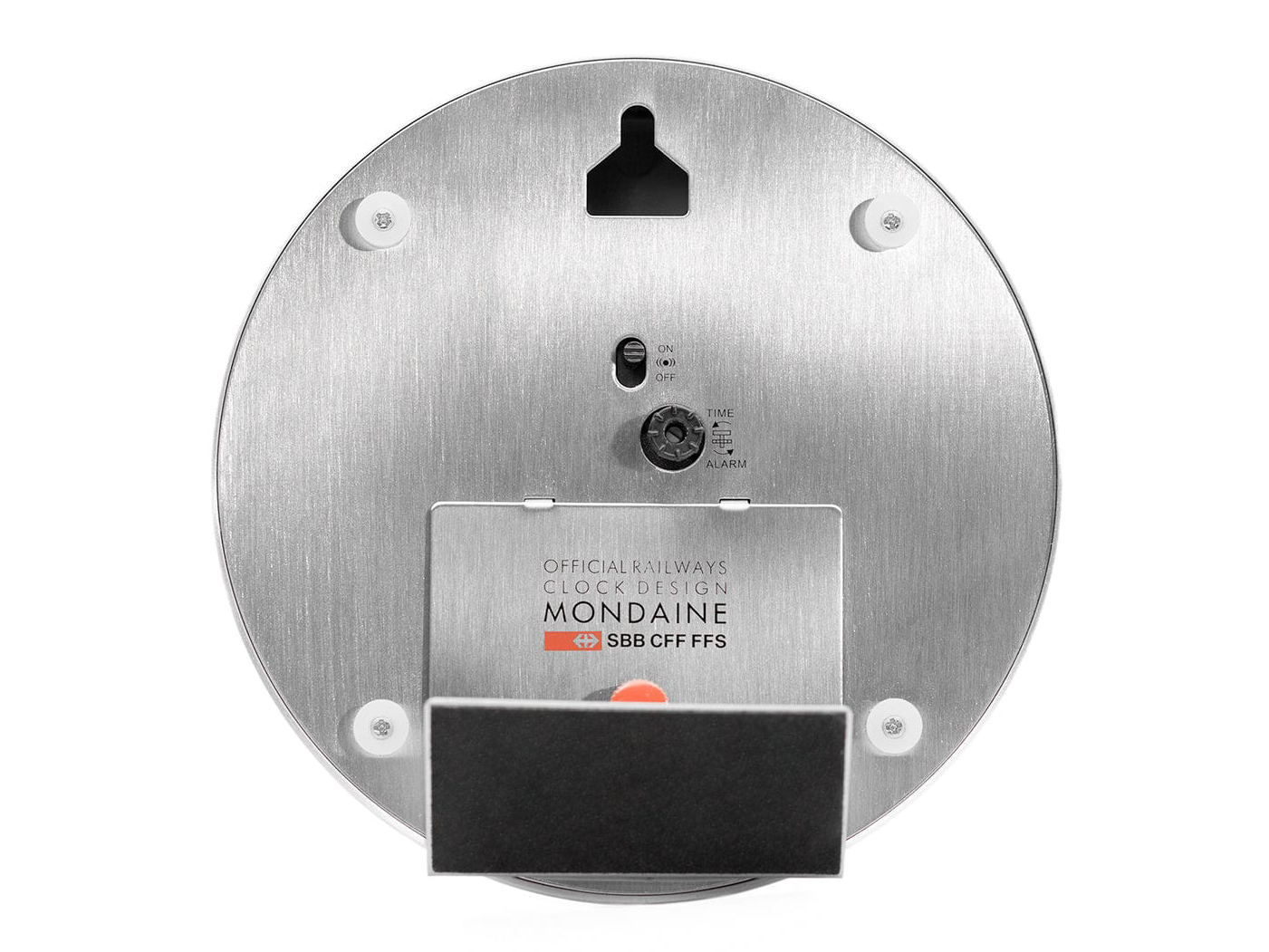 Mondaine Wecker A997.MCAL.16SBB.1 12,5 cm - Alluminium
