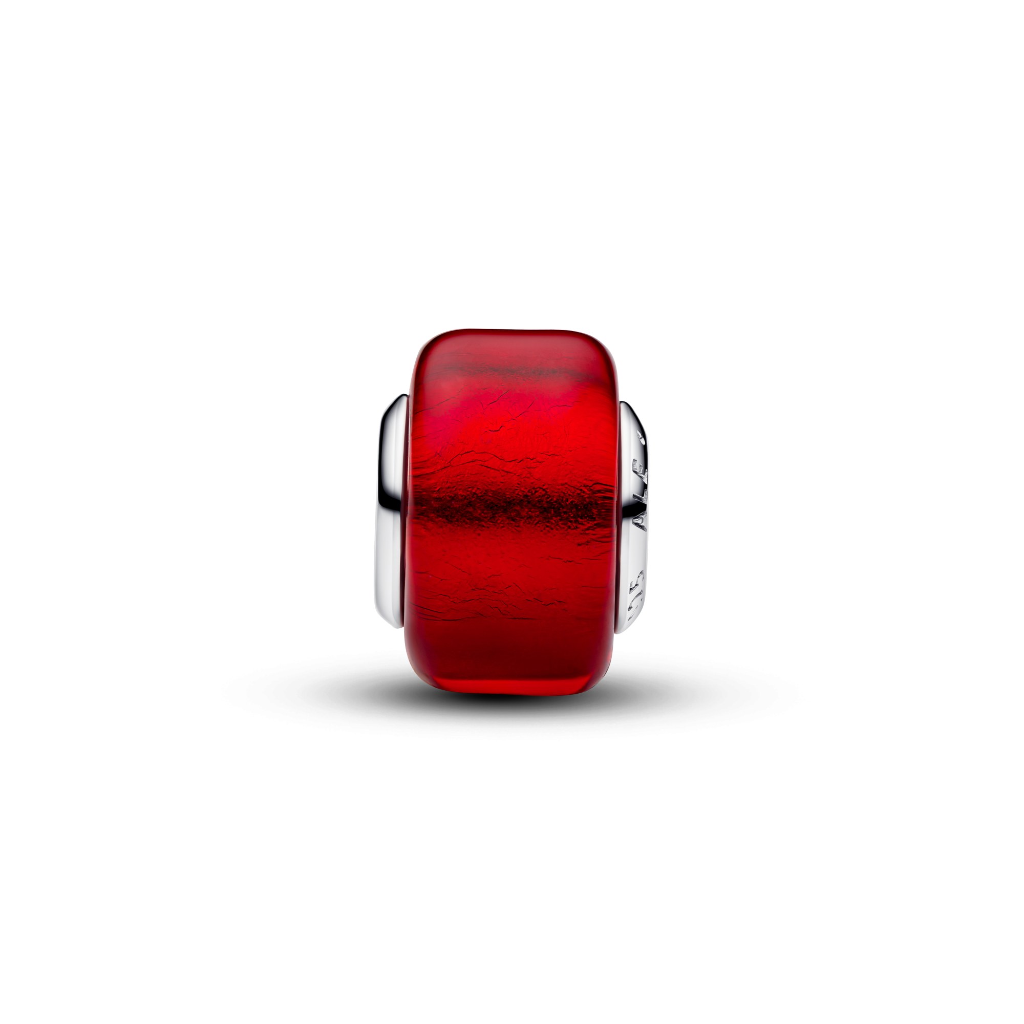 Pandora Rotes Murano Glas - Charm - Silber - Murano Glas - Rot – Ansicht 3