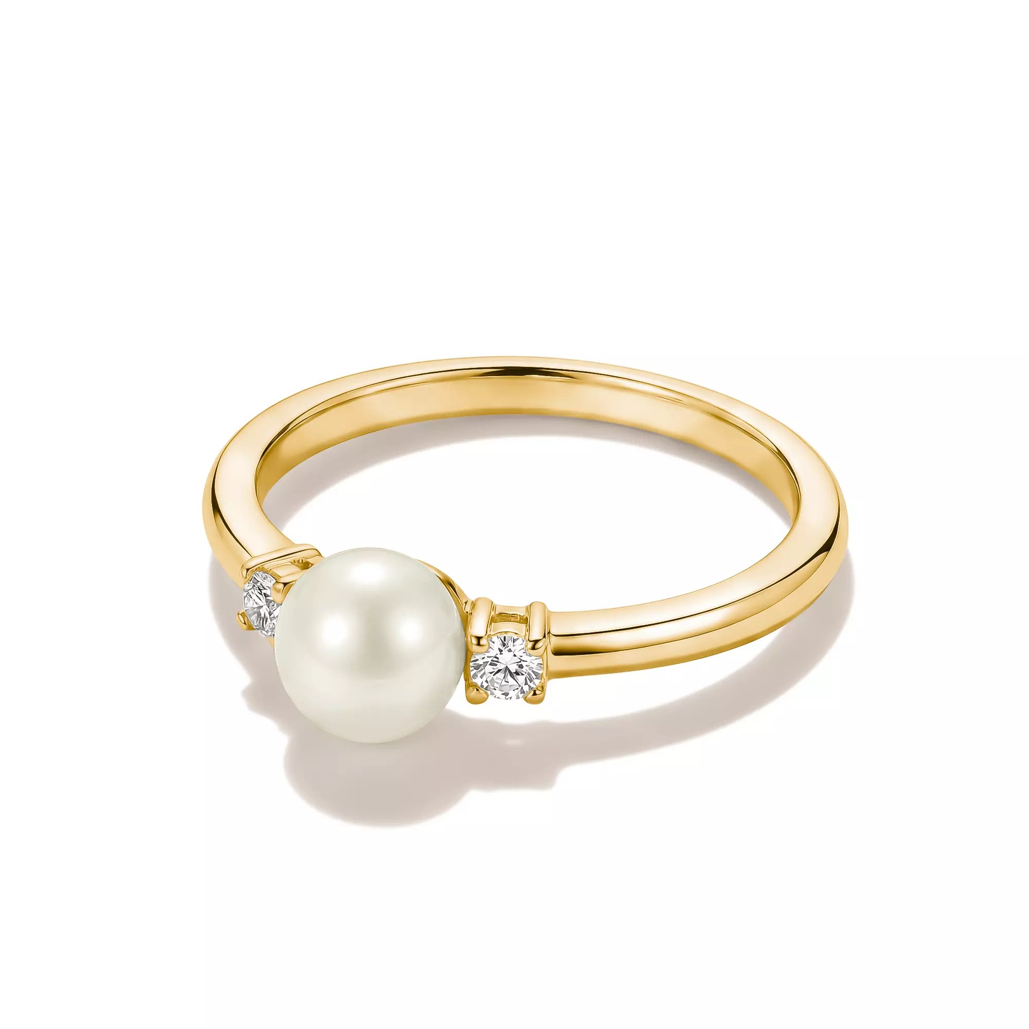 Thomas Sabo Classic Pearls - Ring - 18K Gelbgold-Vergoldung – Ansicht 2