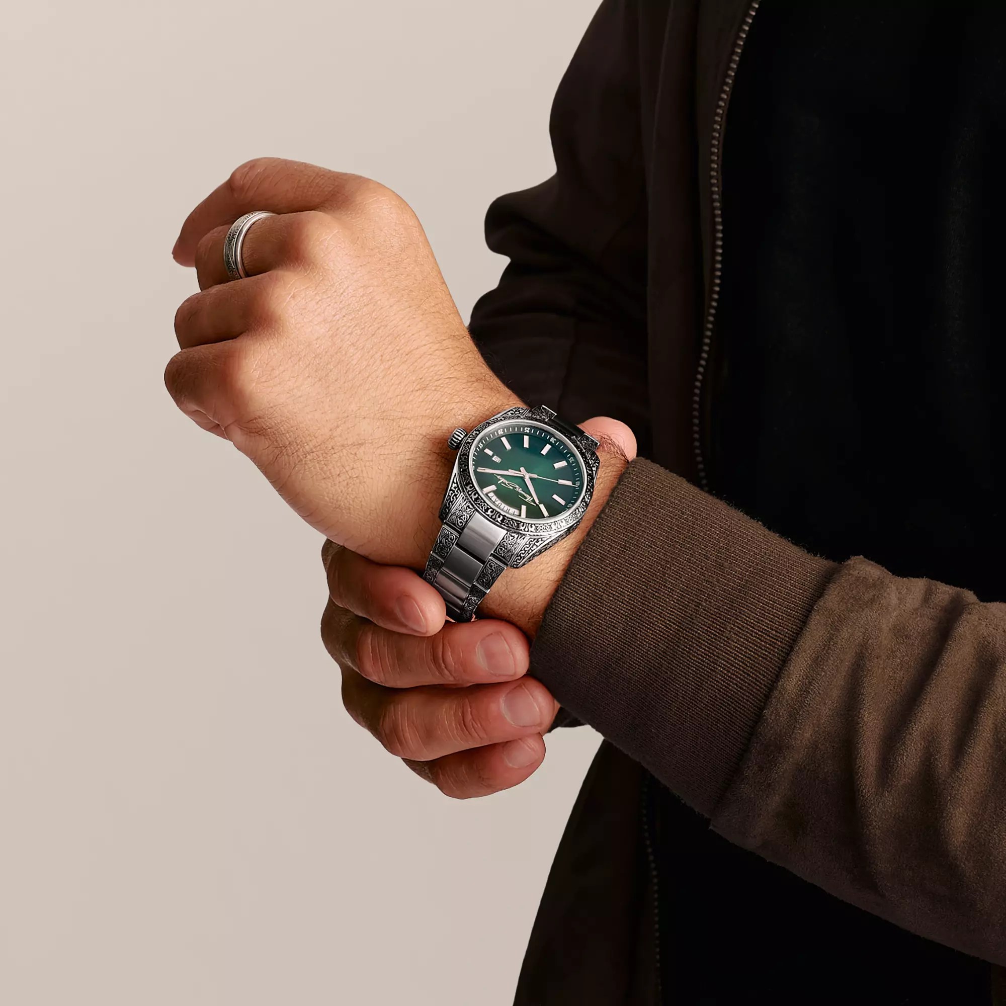 Thomas Sabo Uhr - Rebel at Heart Revive - Ziffernblatt grün – Ansicht 4