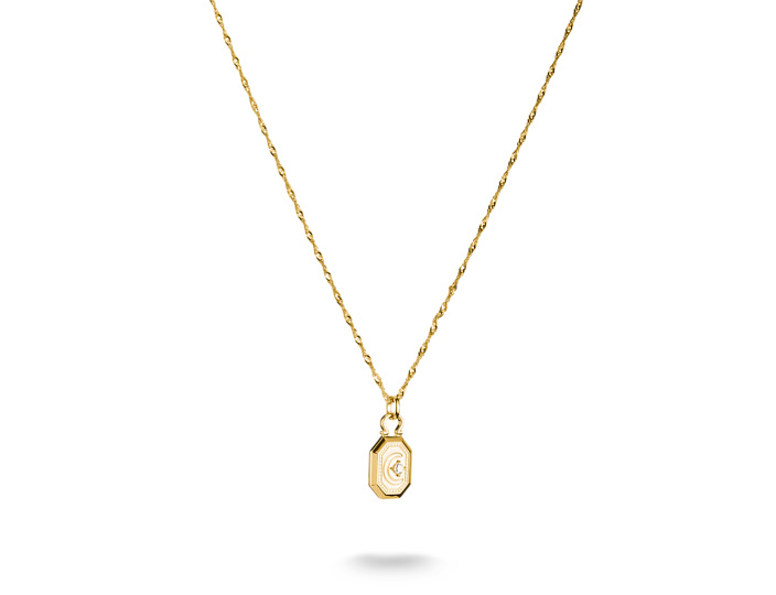 Thomas Sabo KE2334-414-14-L50V ELYNDRA Kette 45 - 50 cm - 750/- Gold auf Silber & Zirkonia - Weiß