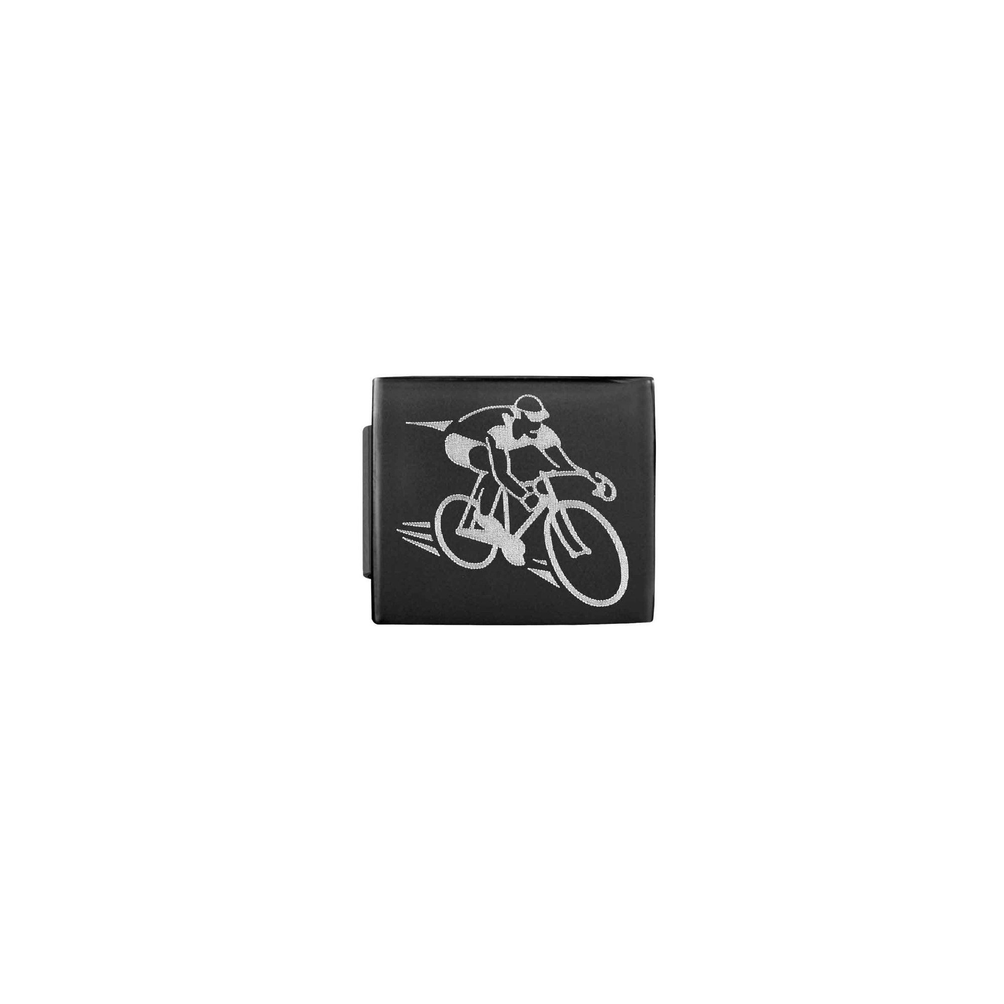 Nomination Composable Glam Charm Radfahrer schwarz - Edelstahl, PVD schwarz