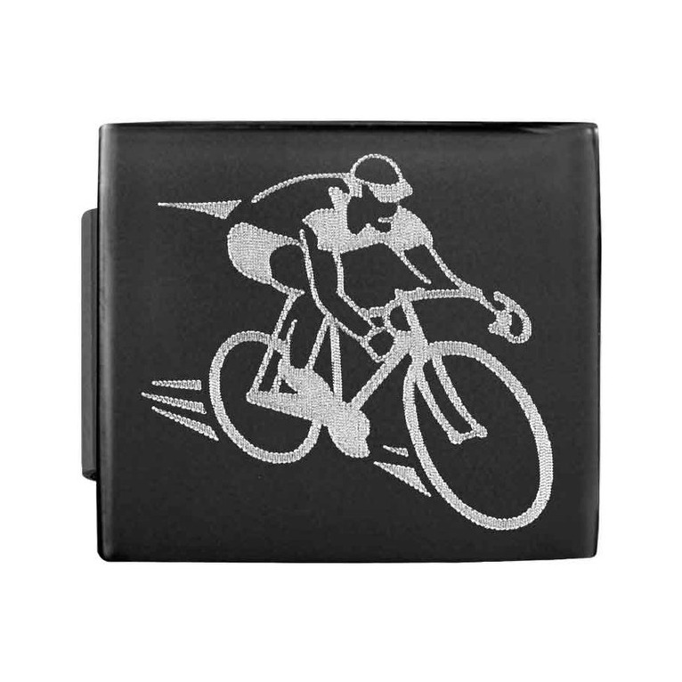 Nomination Composable Glam Charm Radfahrer schwarz - Edelstahl, PVD schwarz