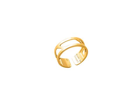 Ring von Les Georgettes in Gold mit Ruban-Design, Größe 52-54, 8 mm breit, elegant und modern, ideal für jeden Anlass.