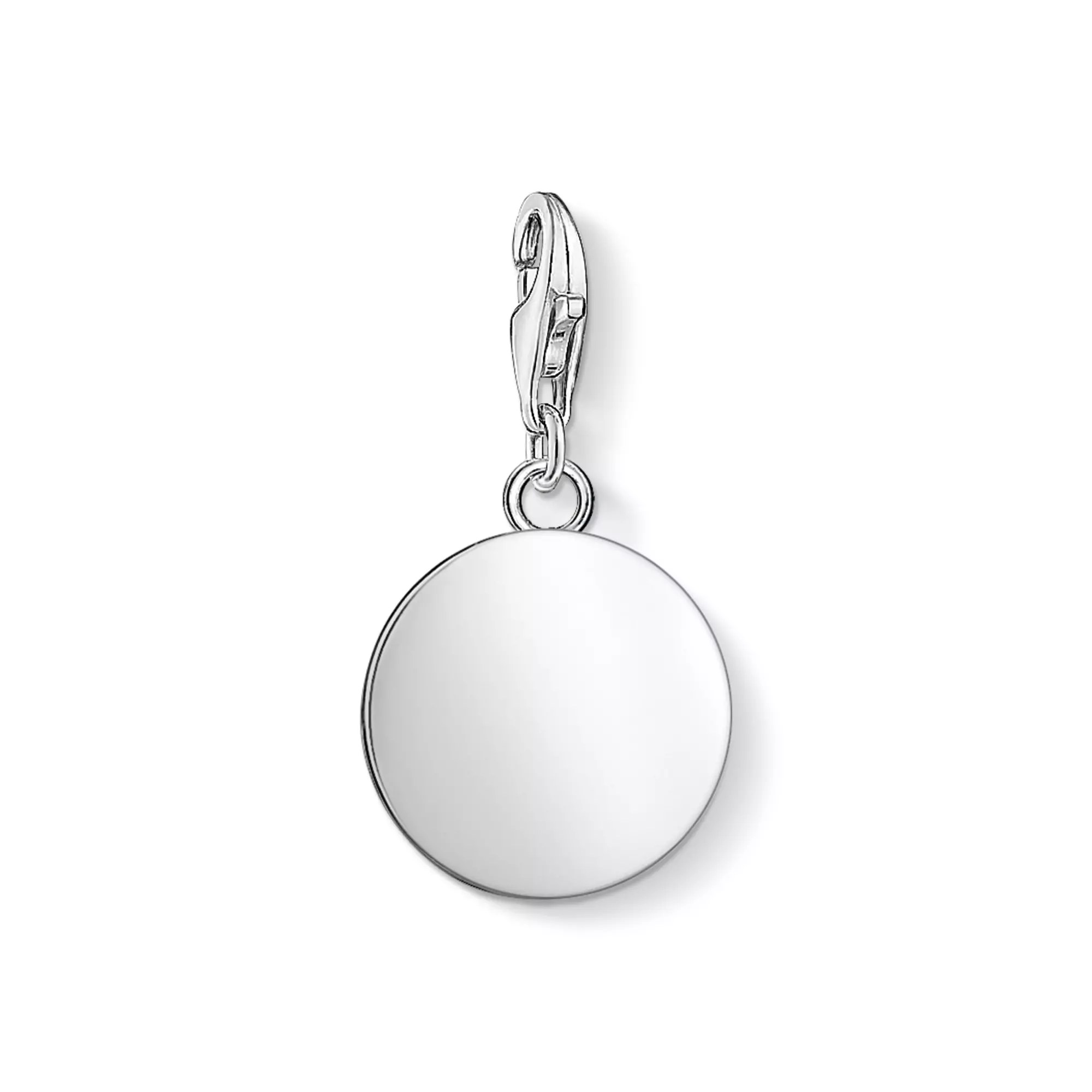 Thomas Sabo Gravur Scheibe rund - Charm-Anhänger