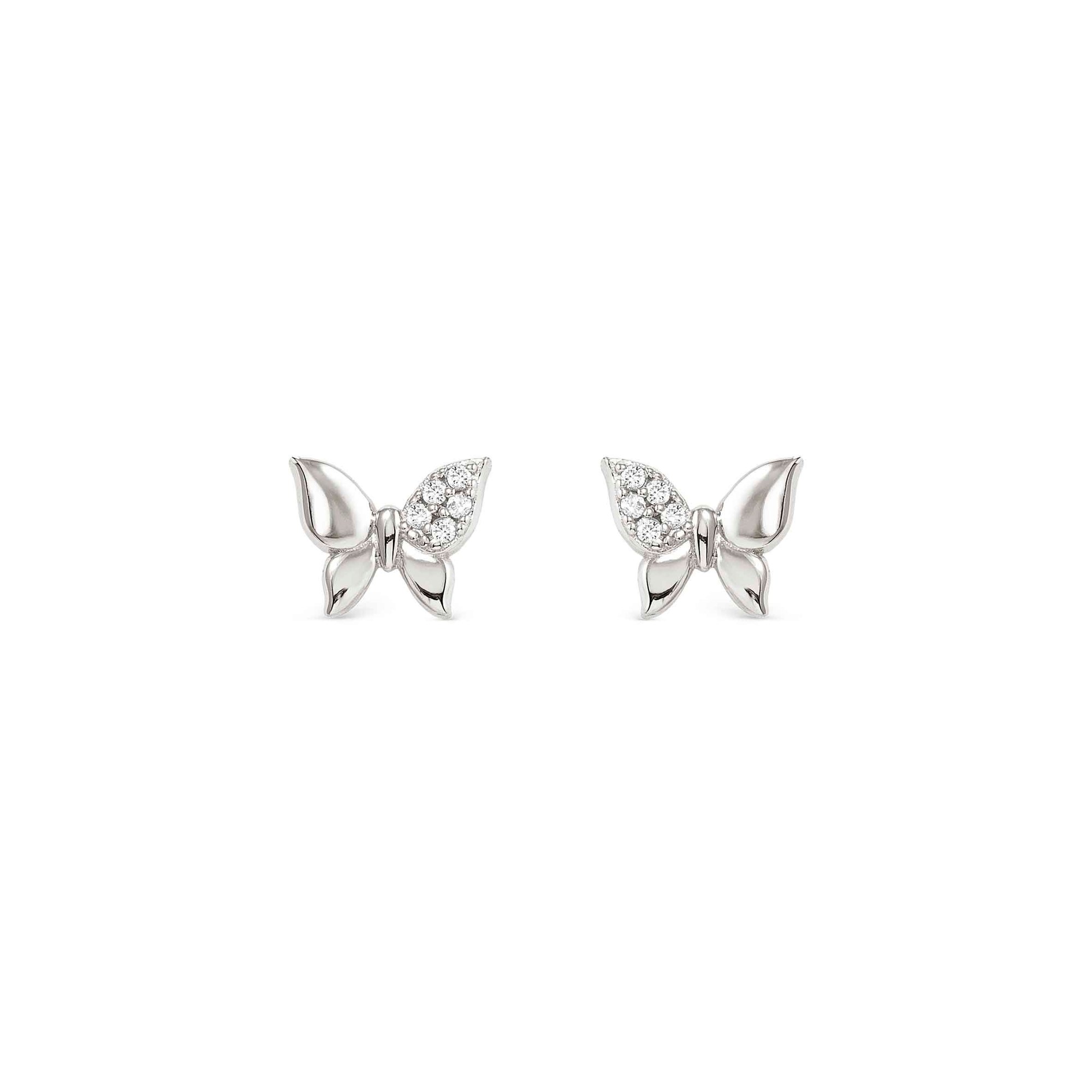 Nomination Petit Sparkle - Sterling Silber Ohrstecker - Schmetterling - Zirkonia – Ansicht 5