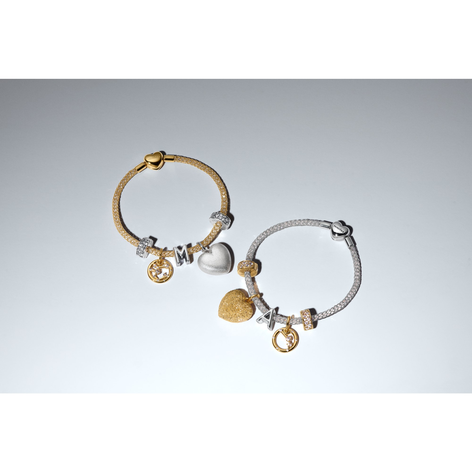 Pandora Sternzeichen Schütze Charm-Anhänger - Gelbgold Vergoldung - Zirkonia – Ansicht 5