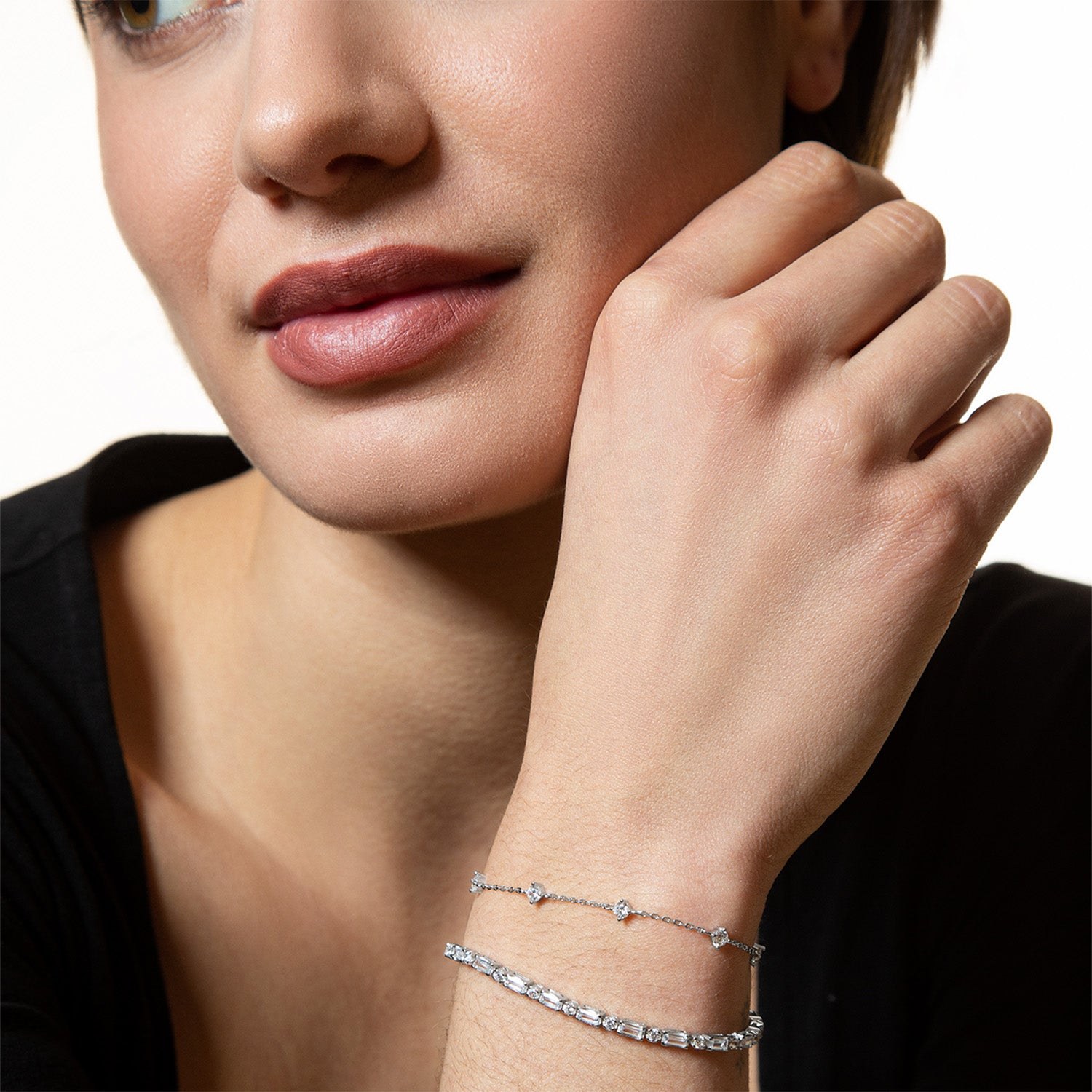 XENOX Armband KRAPPE - Sterling Silber - 15-20 cm – Ansicht 3