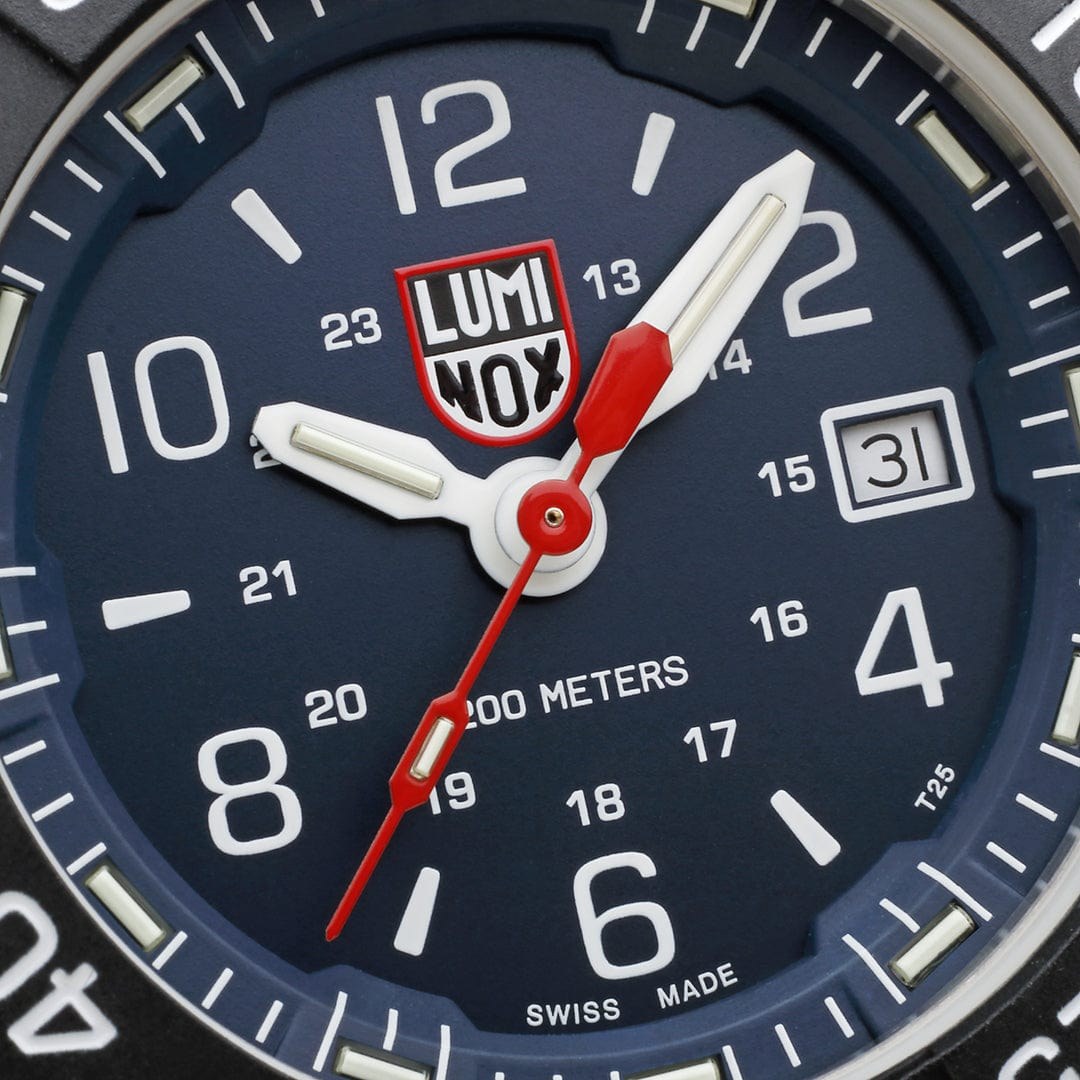 Luminox Uhr NAVY SEAL STEEL 3250 SERIES - 45 mm - Ziffernblatt Blau – Ansicht 3