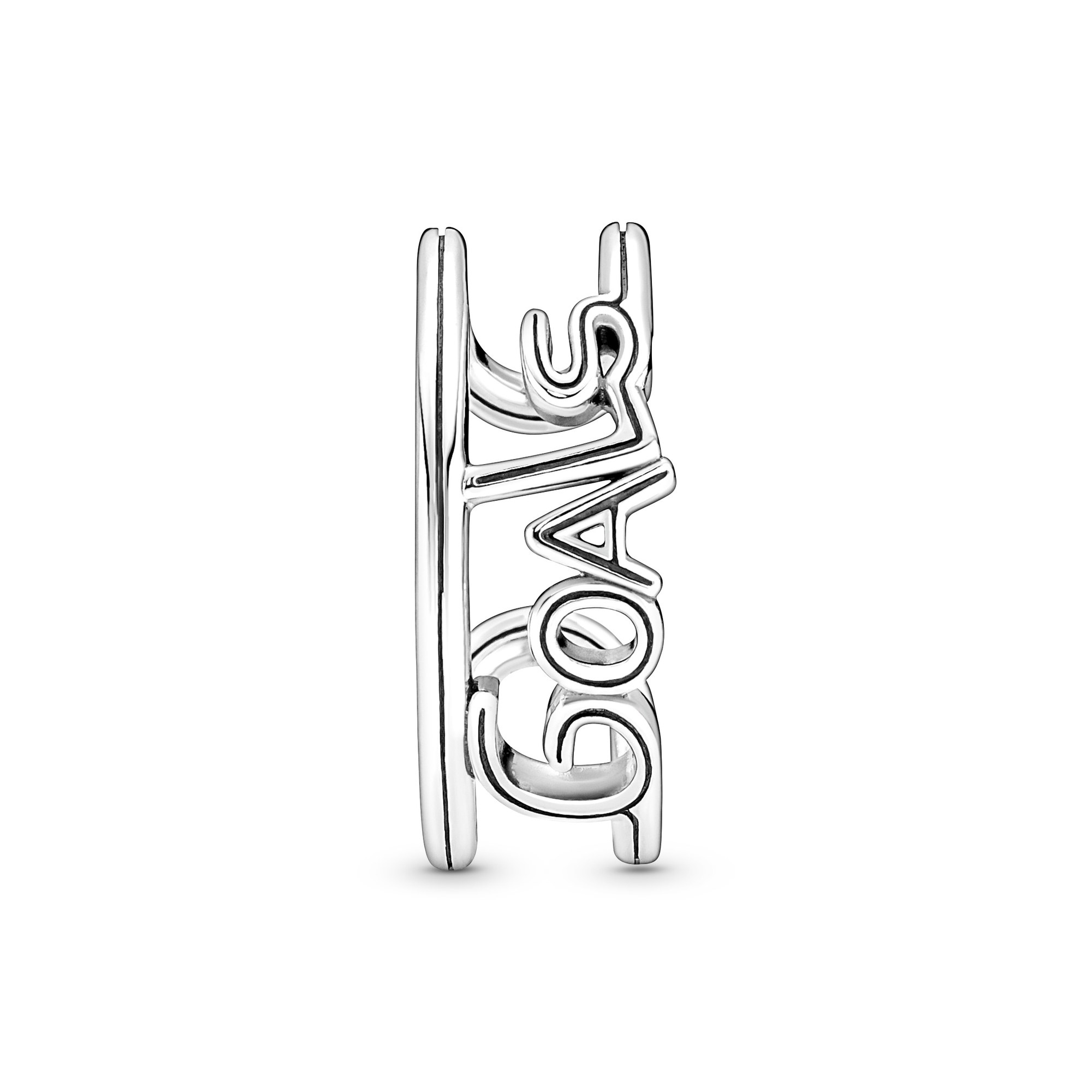 Pandora ME - Goal offener Ring - verstellbar - Sterling Silber Ansicht 3 – Ansicht 3